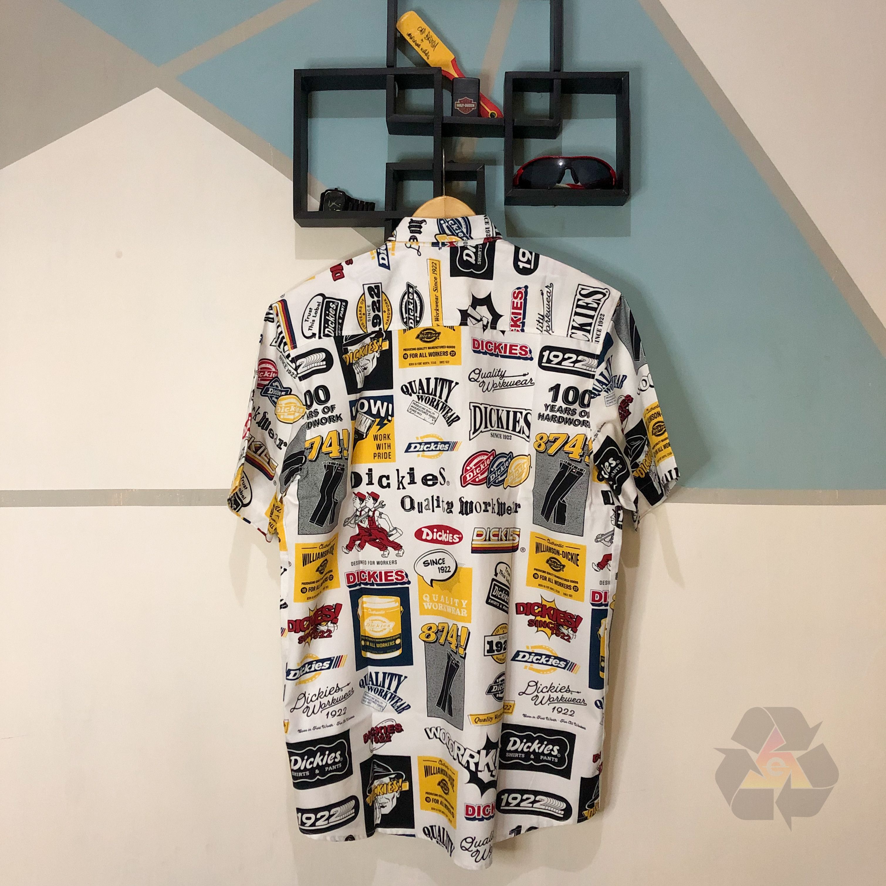 Dickies RARE Dickies Montana Short Sleeve Reg Fit Shirt Dead Stock Size US XL / EU 56 / 4 - 14 Thumbnail