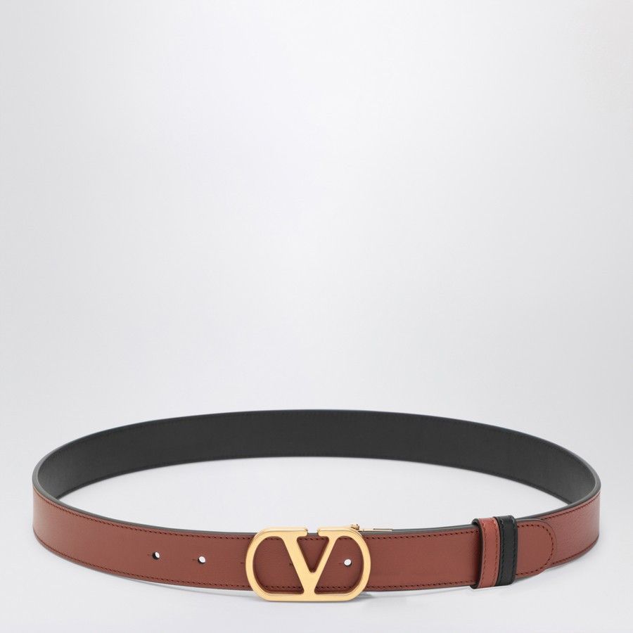Valentino o1d2blof1025 Size: 95 / Reversible V Logo Signature Belt Size 38 - 1 Thumbnail