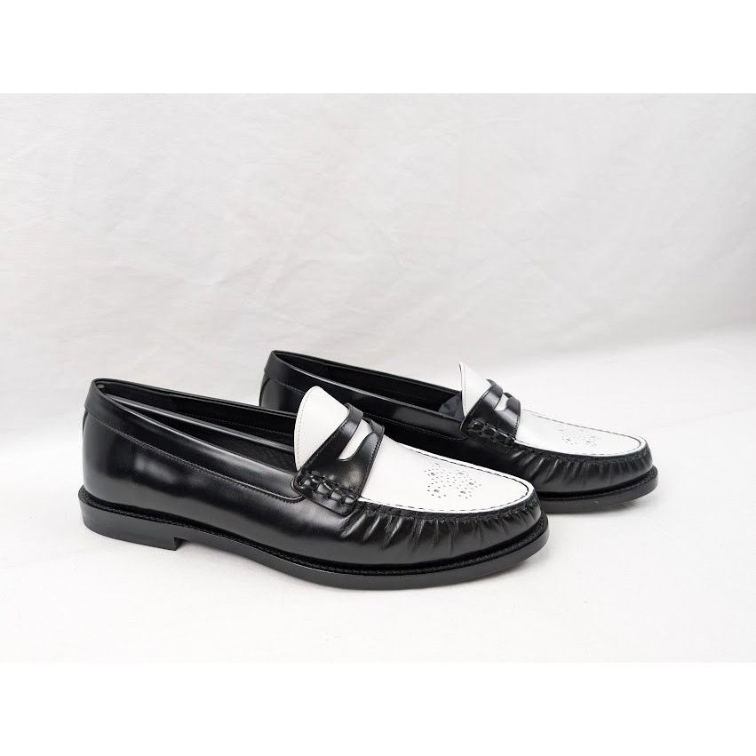 Celine o1rshd1 Loafers 15 in Black/Optic White Size US 10 / EU 43 - 12 Thumbnail