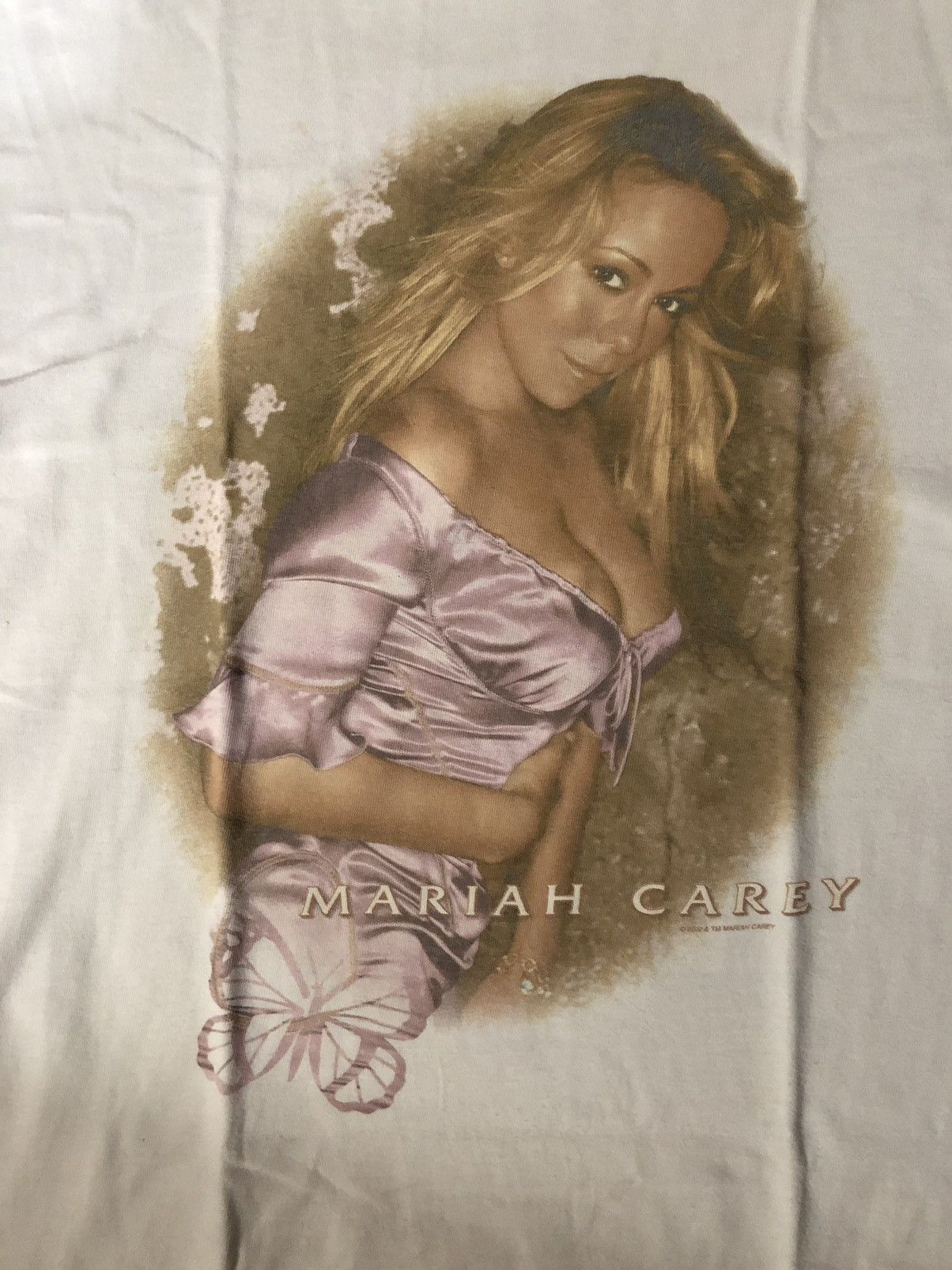 Band Tees × Rap Tees × Vintage Vintage 2003 Mariah Carey Charmbracelet World Tour Shirt Size US M / EU 48-50 / 2 - 4 Thumbnail