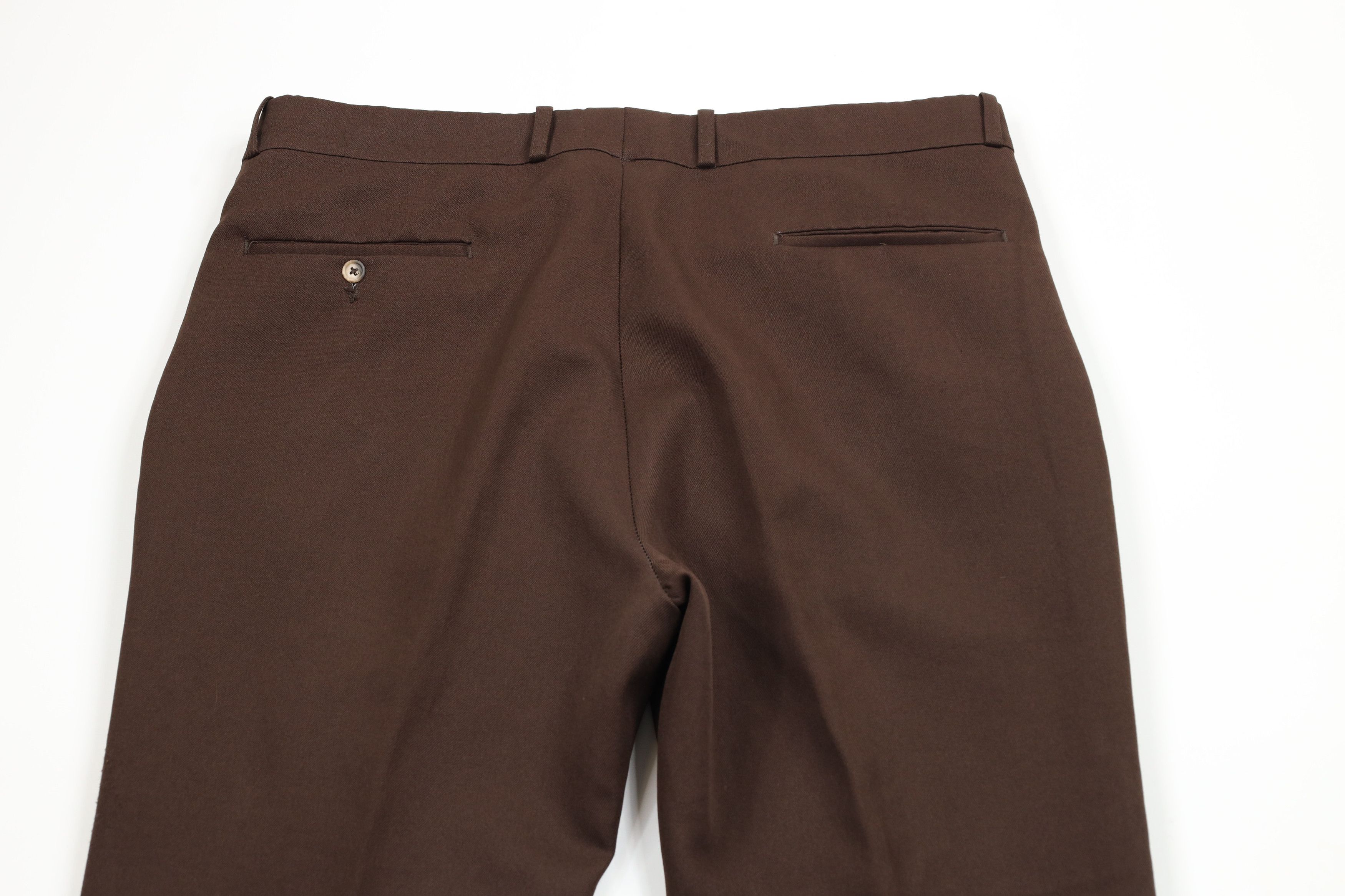 Vintage Vintage 70s Streetwear Wide Leg Bell Bottoms Pants Brown USA Size US 36 / EU 52 - 10 Thumbnail
