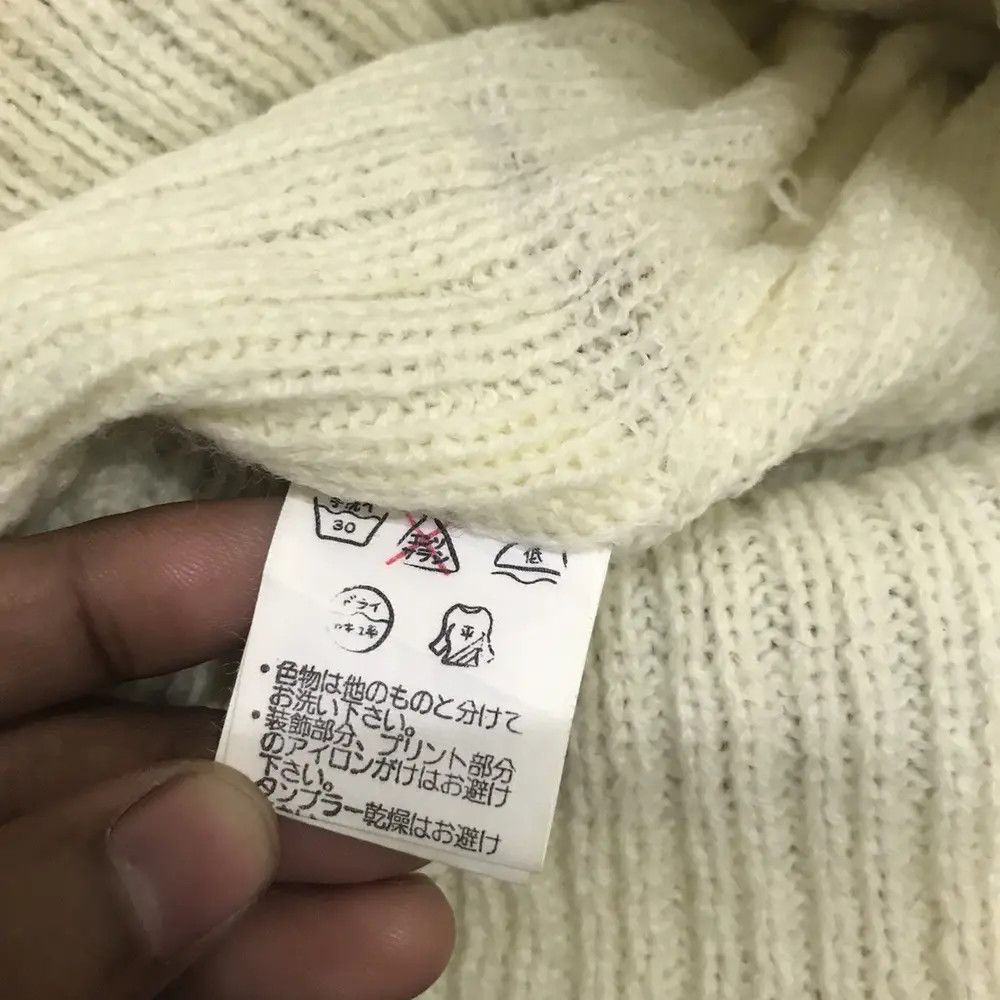 Japanese Brand × Vintage Fire And Ice Stripe Design Beanie Hat Size ONE SIZE - 5 Thumbnail