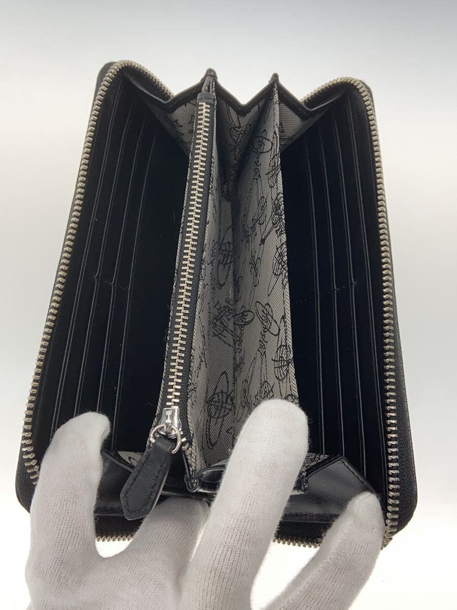 Vivienne Westwood Vivienne Westwood Plain Lthr Long Wallet Black Size ONE SIZE - 4 Thumbnail