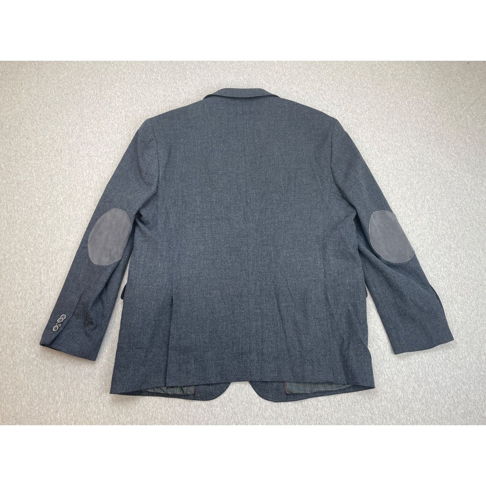 Jos. A. Bank Jos A Bank 1905 Blazer Mens 48R Hopsack Speckled Wool Blend Size 48R - 4 Thumbnail
