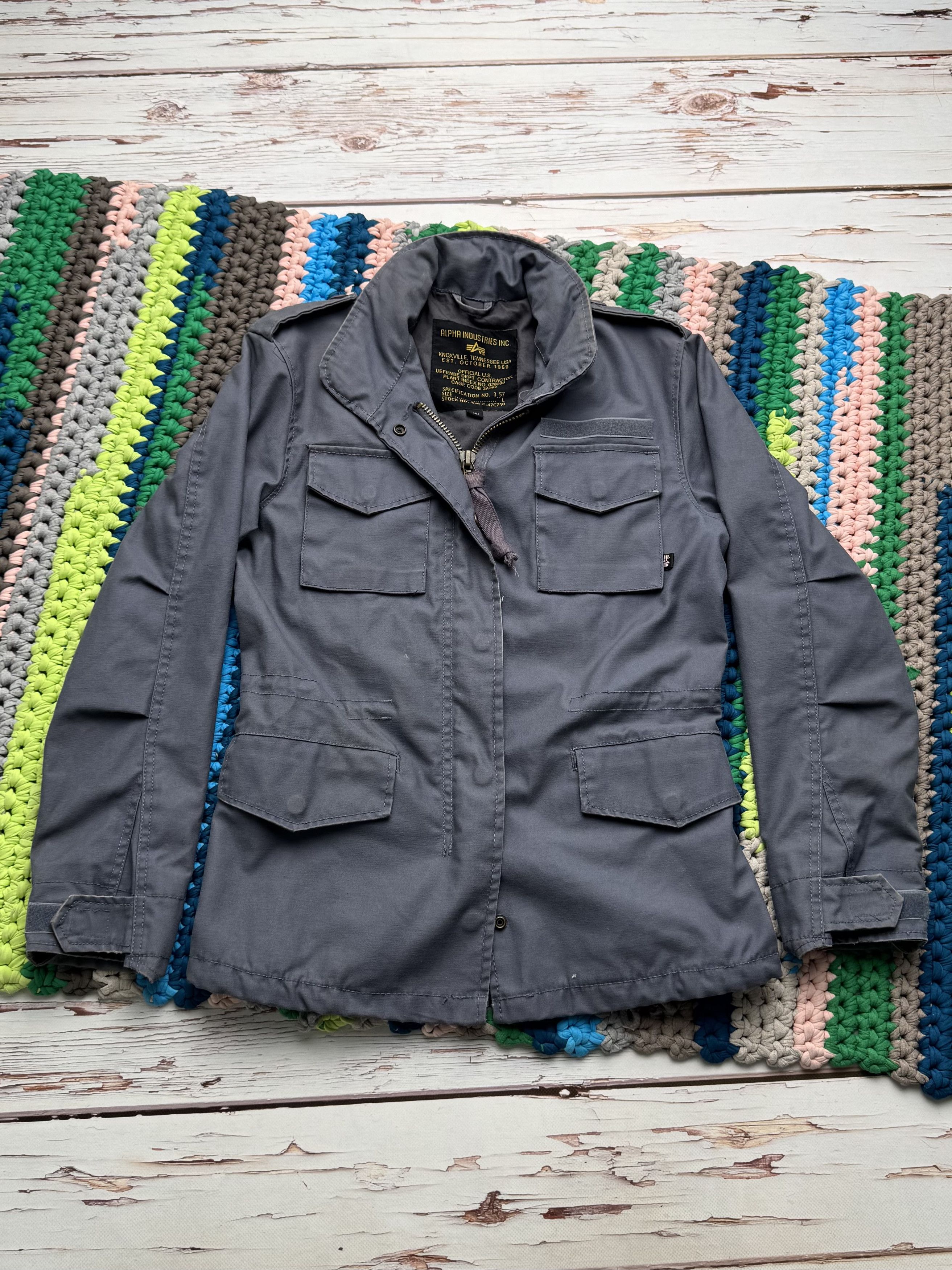 Alpha Industries Y2K Alpha Industries Field Jacket Military Coat (ET1) Size S / US 4 / IT 40 - 6 Thumbnail