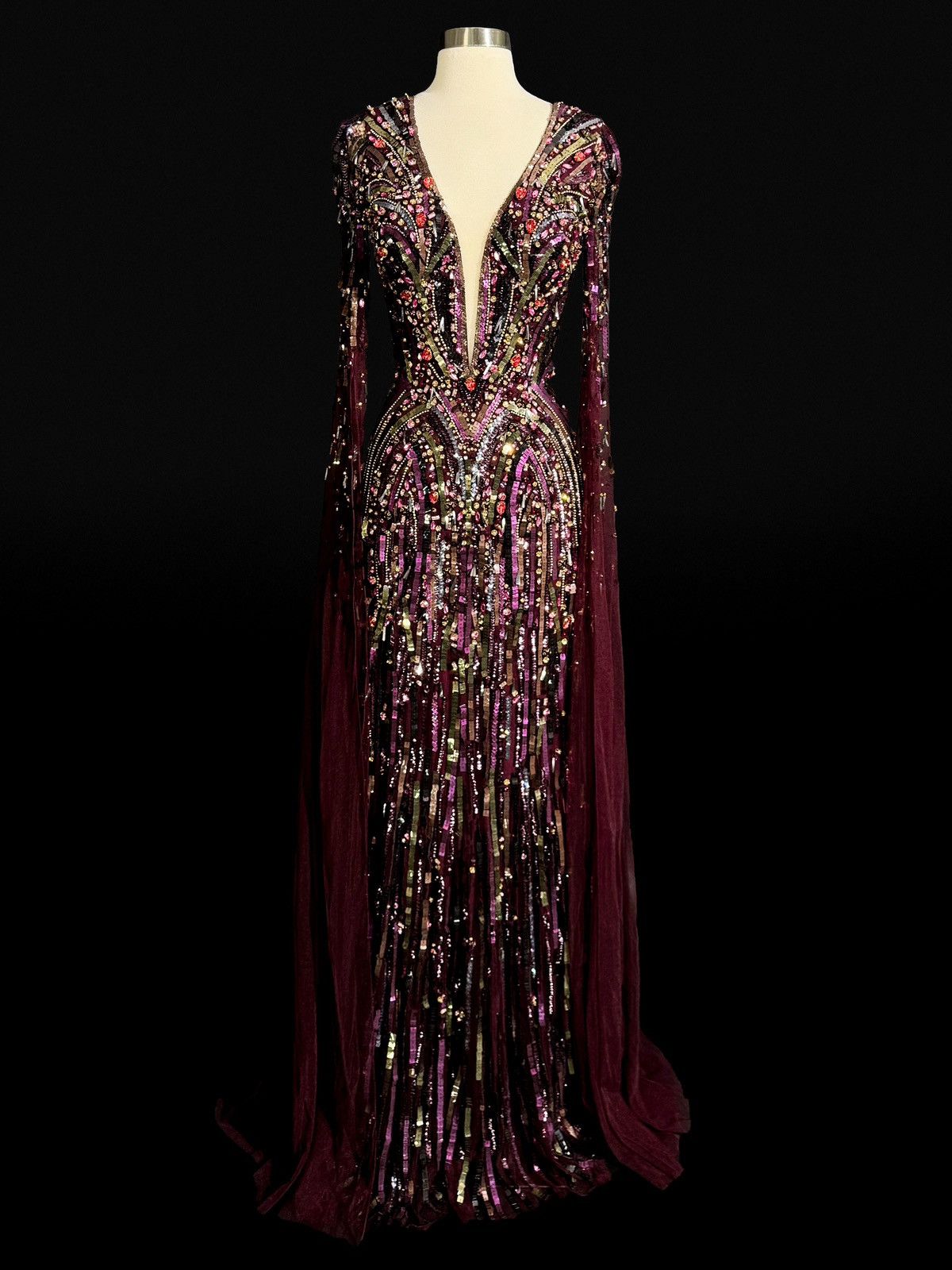Jenny Packham Brand New US 14 JENNY PACKHAM Evening Gown Size XL / US 12-14 / IT 48-50 - 1 Thumbnail