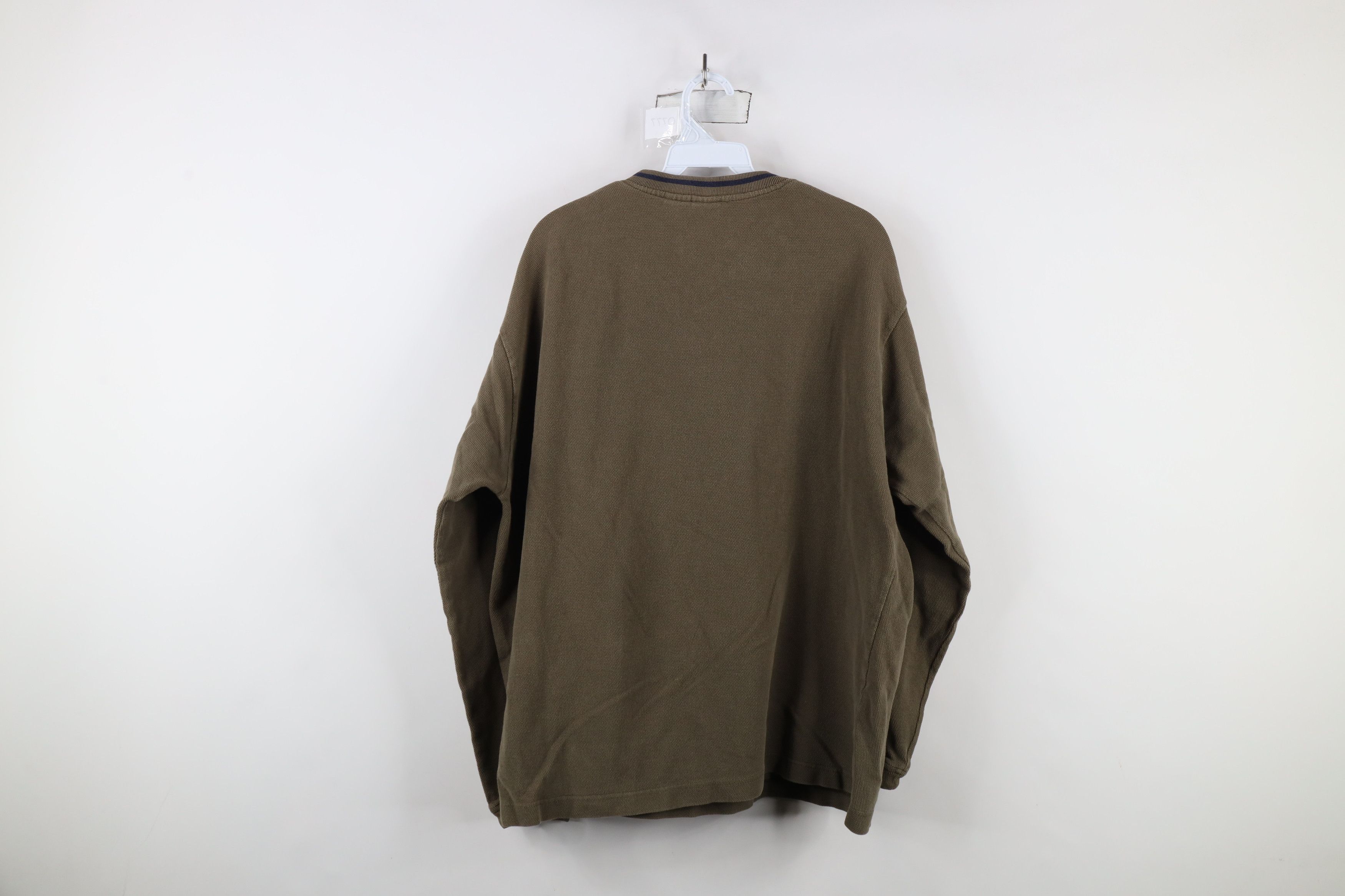 Vintage Vintage 90s Thermal Knit Heavyweight Long Sleeve T-Shirt Size US L / EU 52-54 / 3 - 6 Thumbnail