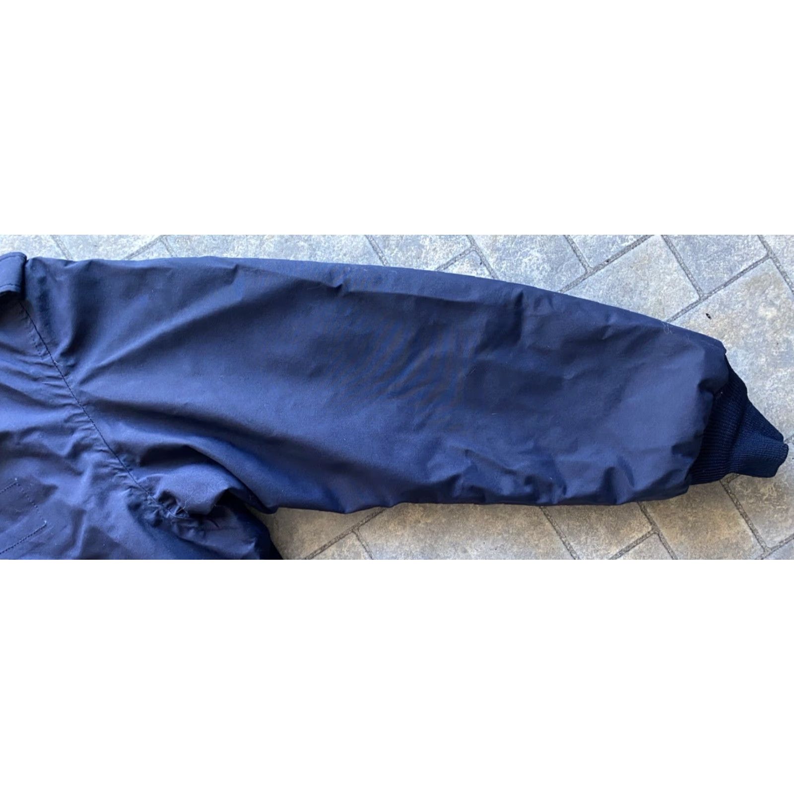 Vintage VINTAGE Alpha Industries Jacket (Security Police) Winter Blue Mens Large L Scovill YAGC-89-3 Size US L / EU 52-54 / 3 - 6 Thumbnail