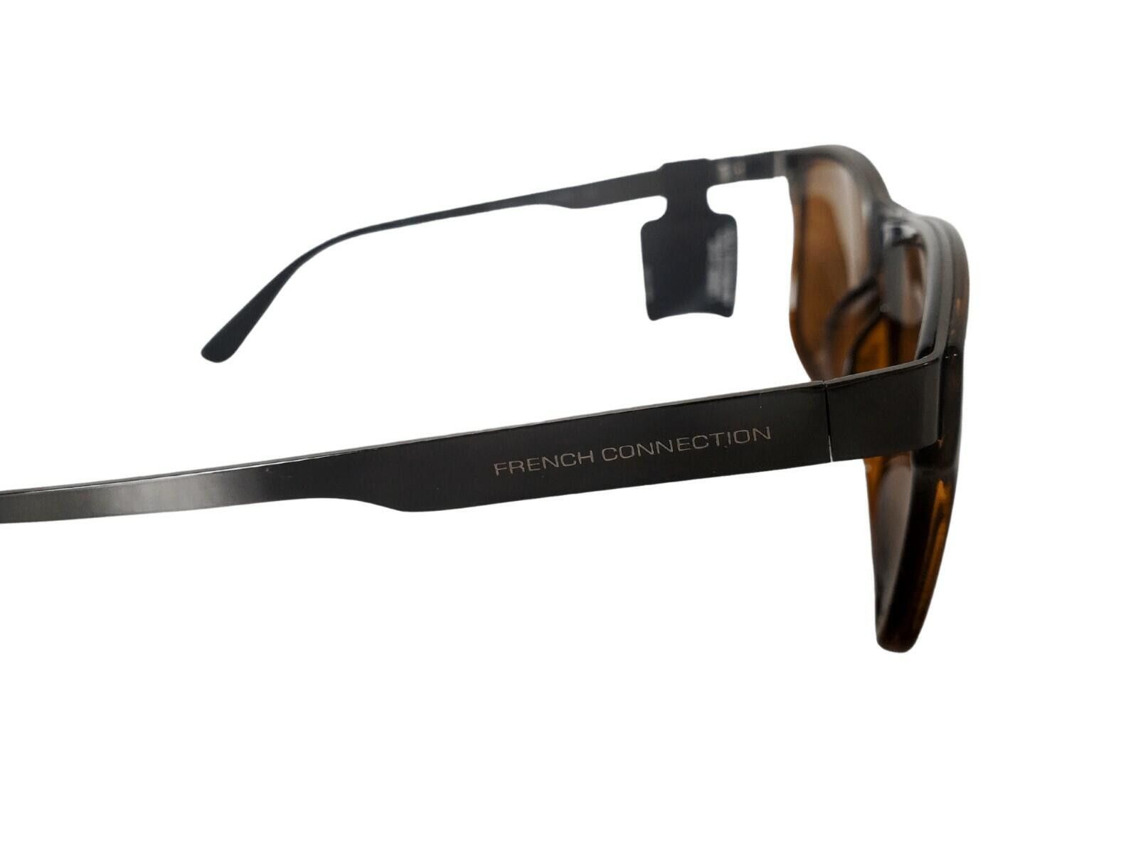 French Connection NWT FRENCH CONNECTION Womens Sunglasses Brown Striped Frames Size ONE SIZE - 4 Thumbnail