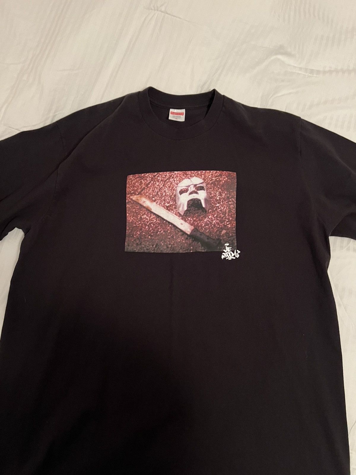 image of Mf Doom T-Shirt in Black, Men's (Size XL)
