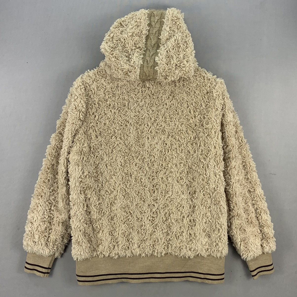 Japanese Brand Vintage Japan La Moda Goji Sherpa Zipper Jacket Size US M / EU 48-50 / 2 - 11 Thumbnail