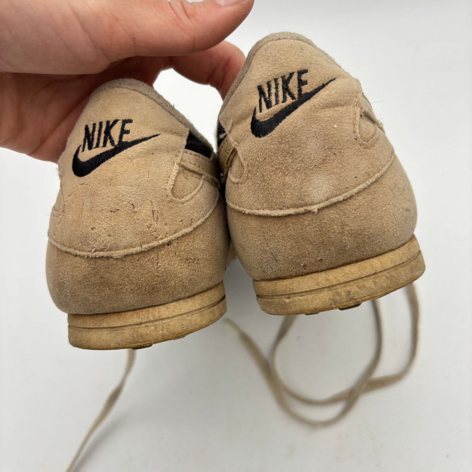 Nike Vintage 90s Nike Zoom Track Spikes Shoes Waffle Suede 13 Size US 13 / EU 46 - 13 Thumbnail