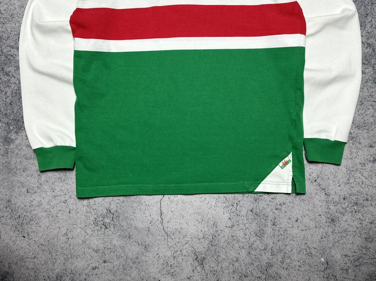 Reebok Vintage Reebok Wales Rugby Long Sleeve Shirt Size US L / EU 52-54 / 3 - 3 Thumbnail