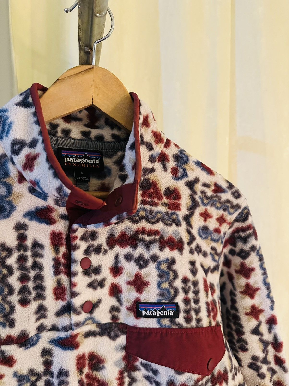 Patagonia Patagonia Aztec Synchilla Wandering Woods Pumic Size M / US 6-8 / IT 42-44 - 3 Thumbnail