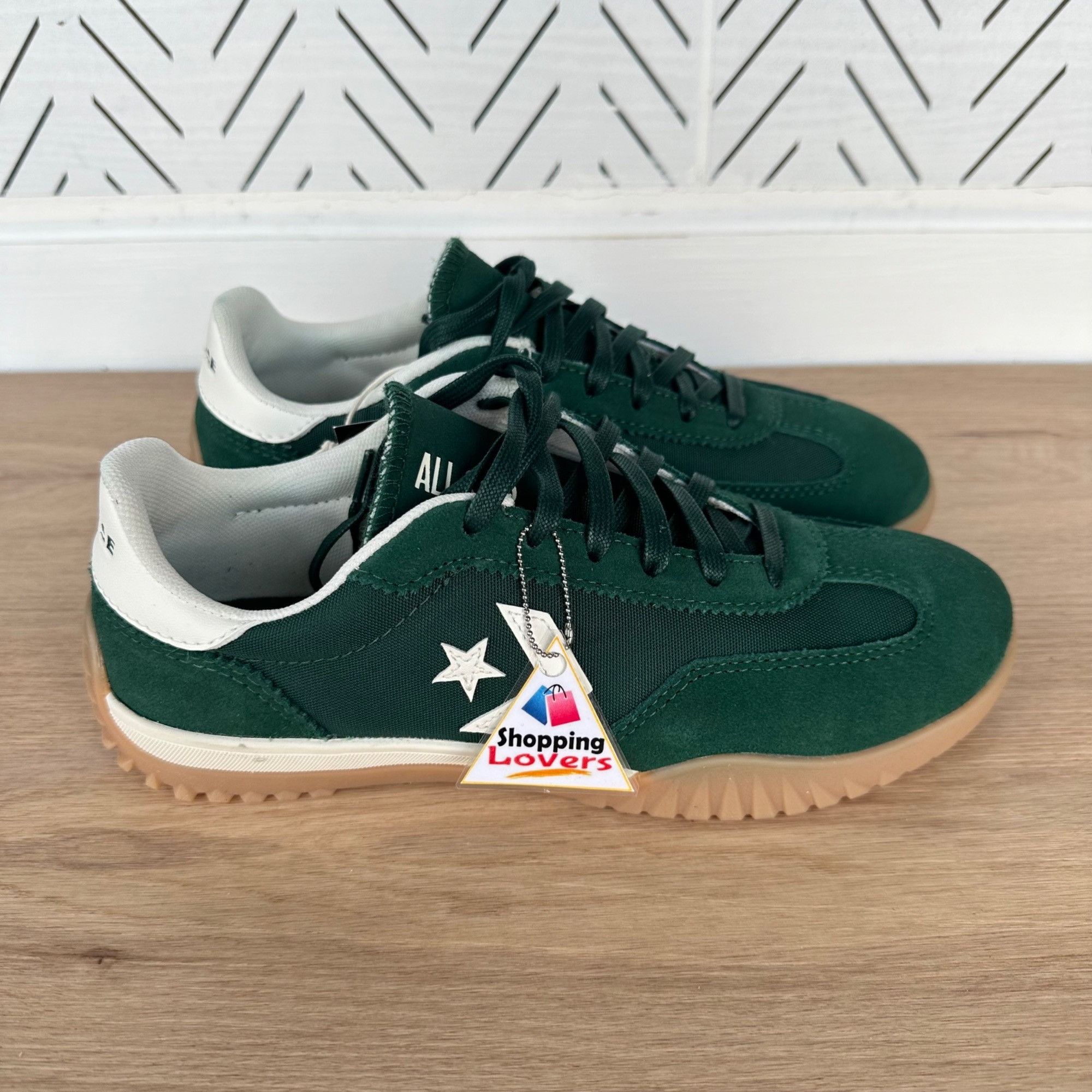 Vintage 80s Converse Low Shoes Sneakers Green Men\'s Size 6 Distressed Converse Vintage 80s Converse Low Shoes Sneakers Green Men main image 4