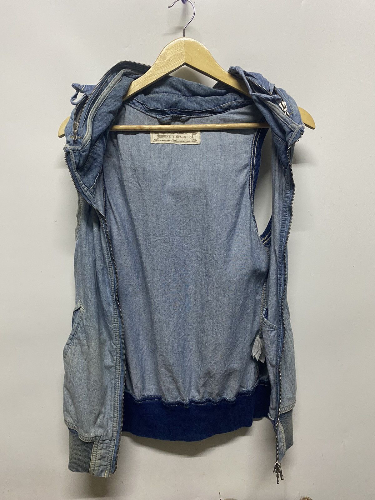 GOA Vintage GOA Bono Hoodie Japanese Brand Vest Jacket Size US M / EU 48-50 / 2 - 10 Thumbnail