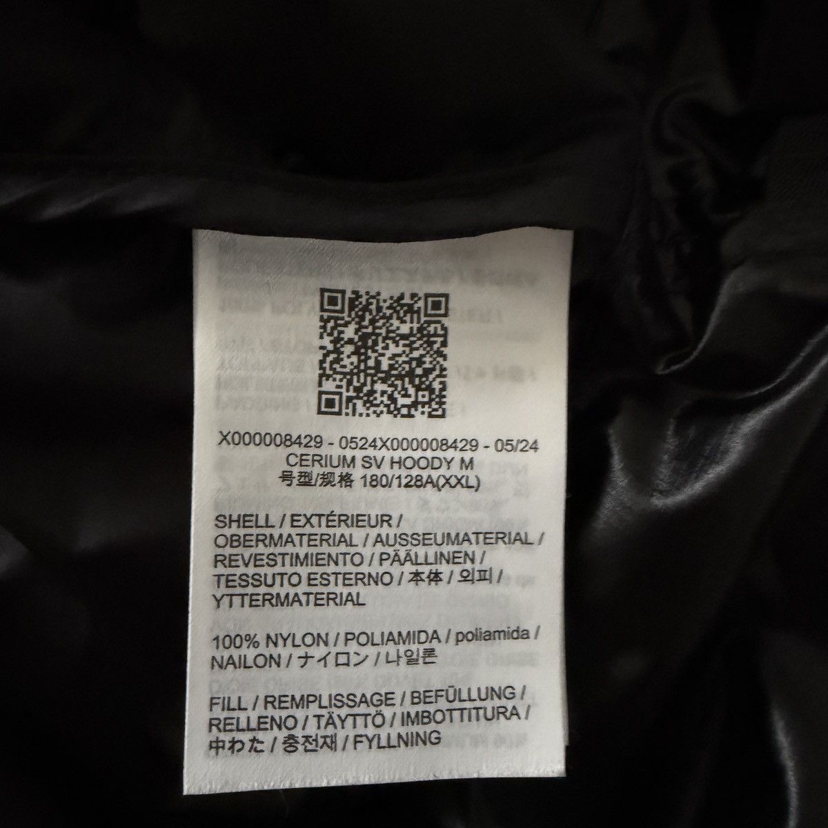Arc'teryx Arc’teryx Cerium SV Down Jacket Black Size US XXL / EU 58 / 5 - 4 Thumbnail