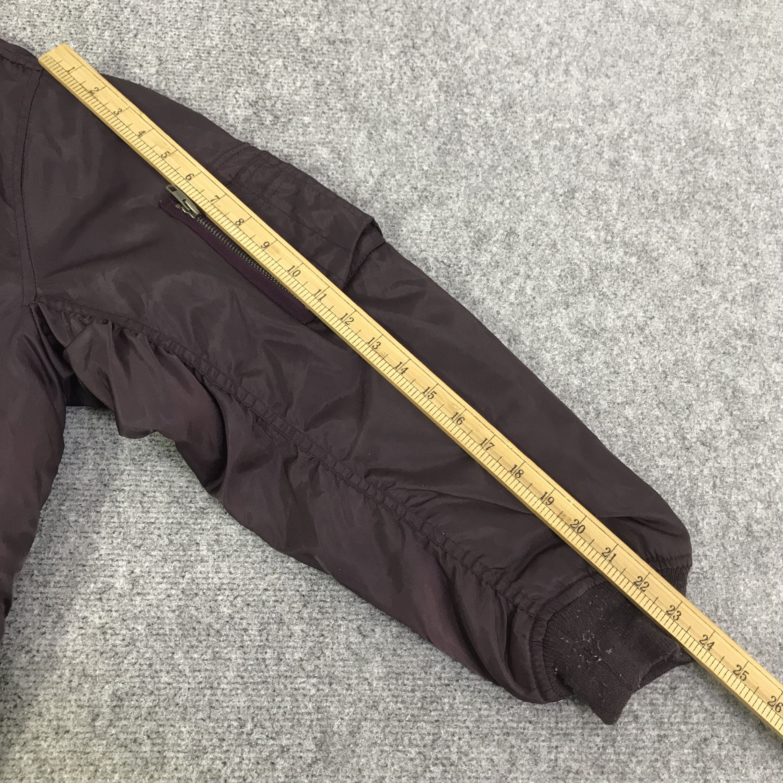 Japanese Brand ABURAYSIA DESIGN MA-1 BOMBERS JACKET K128B8 Size US L / EU 52-54 / 3 - 7 Thumbnail