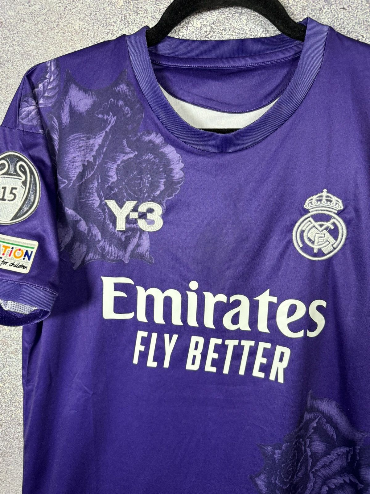 Vintage BELLINGHAM Y-3 Real Madrid 2023/24 Fourth Fan Version Jersey Size US S / EU 44-46 / 1 - 6 Thumbnail