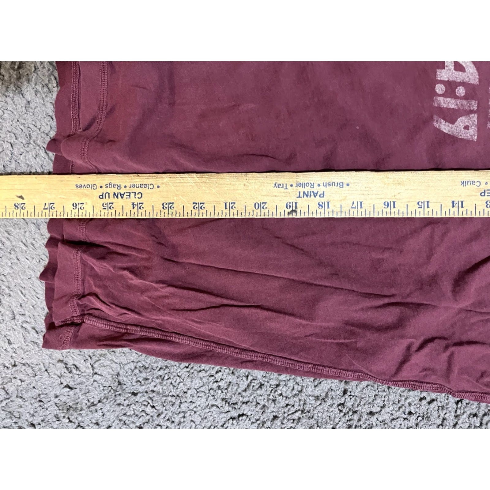 Express Express Graphic Print T-Shirt Men Maroon Logo Size L/XL 100% Cotton Crew Neck Short Sleeve Slim Fit, Logo, Express Outlet, Vintage: No Size US L / EU 52-54 / 3 - 6 Thumbnail
