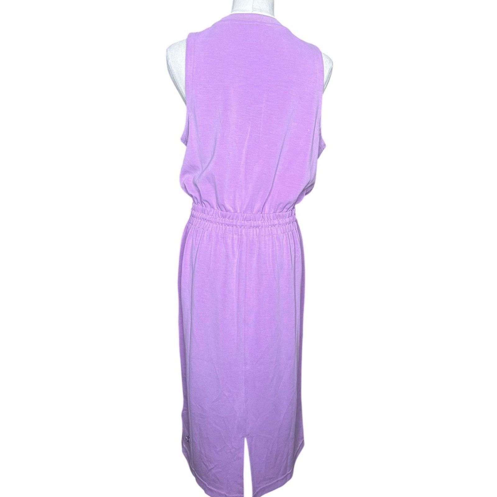 Athleta ATHLETA Seasoft Midi Dress M Orchid Sleeveless Pockets NEW Size M / US 6-8 / IT 42-44 - 10 Thumbnail