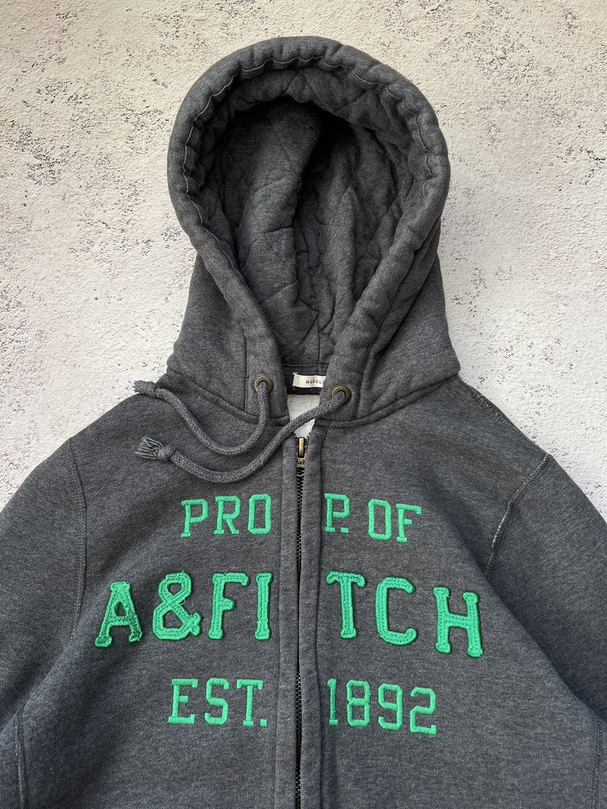 Abercrombie & Fitch × Vintage Vintage Abercrombie & Fitch If6Was9 Style Heavy Zip Hoodie Size US L / EU 52-54 / 3 - 2 Thumbnail