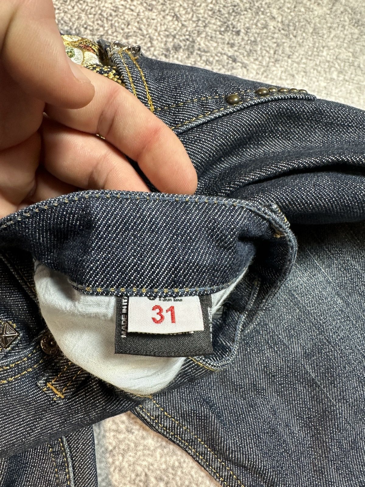 Dolce & Gabbana Y2K Vintage Dolce&Gabbana Jeans Streetwear Women’s 31 Alt Size 31" - 6 Thumbnail