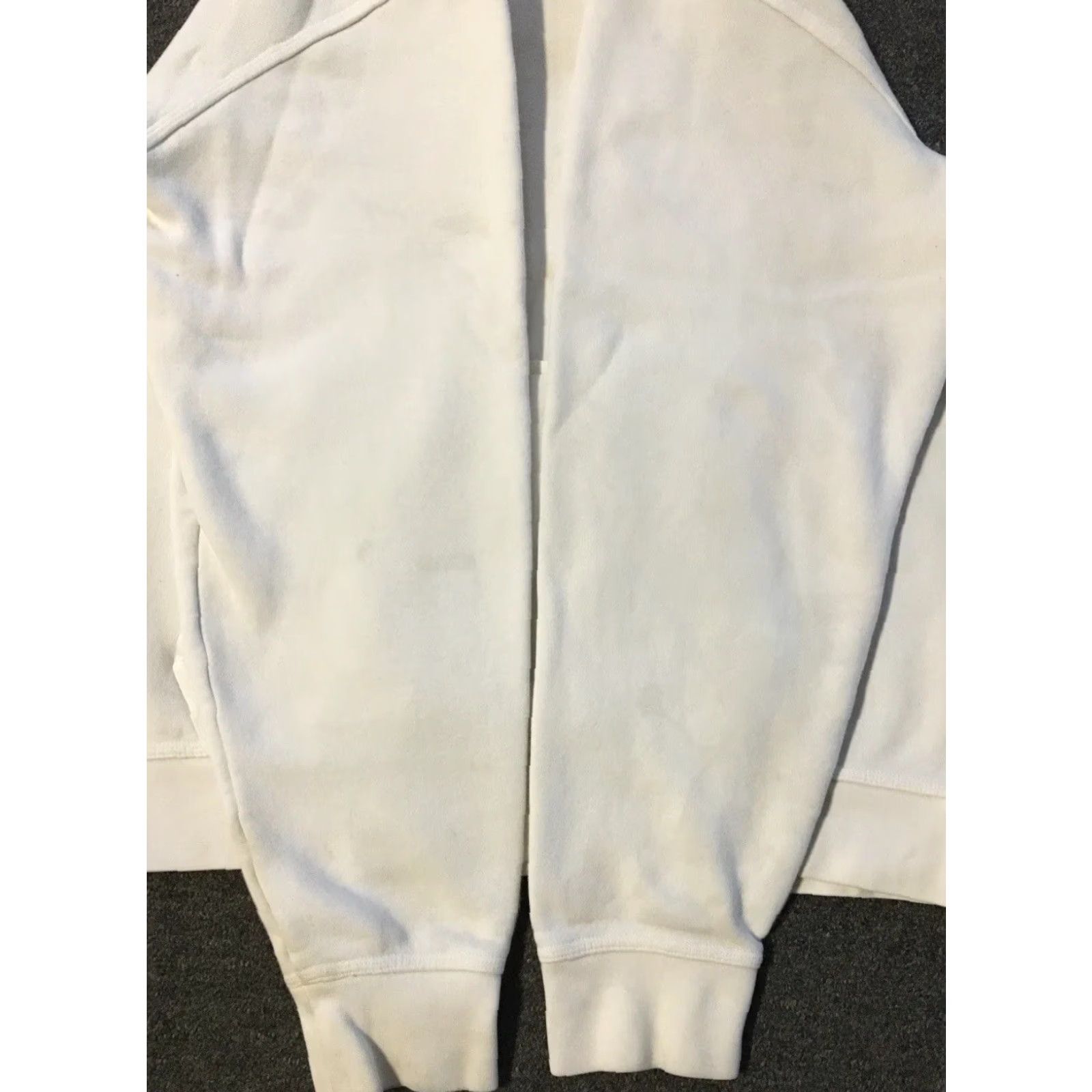 Nike VINTAGE Nike Center Swoosh Faded Distressed Hoodie XL Men White 90s Grunge Skate Travis Scott Sportswear Pullover Hoodie Size US XL / EU 56 / 4 - 6 Thumbnail