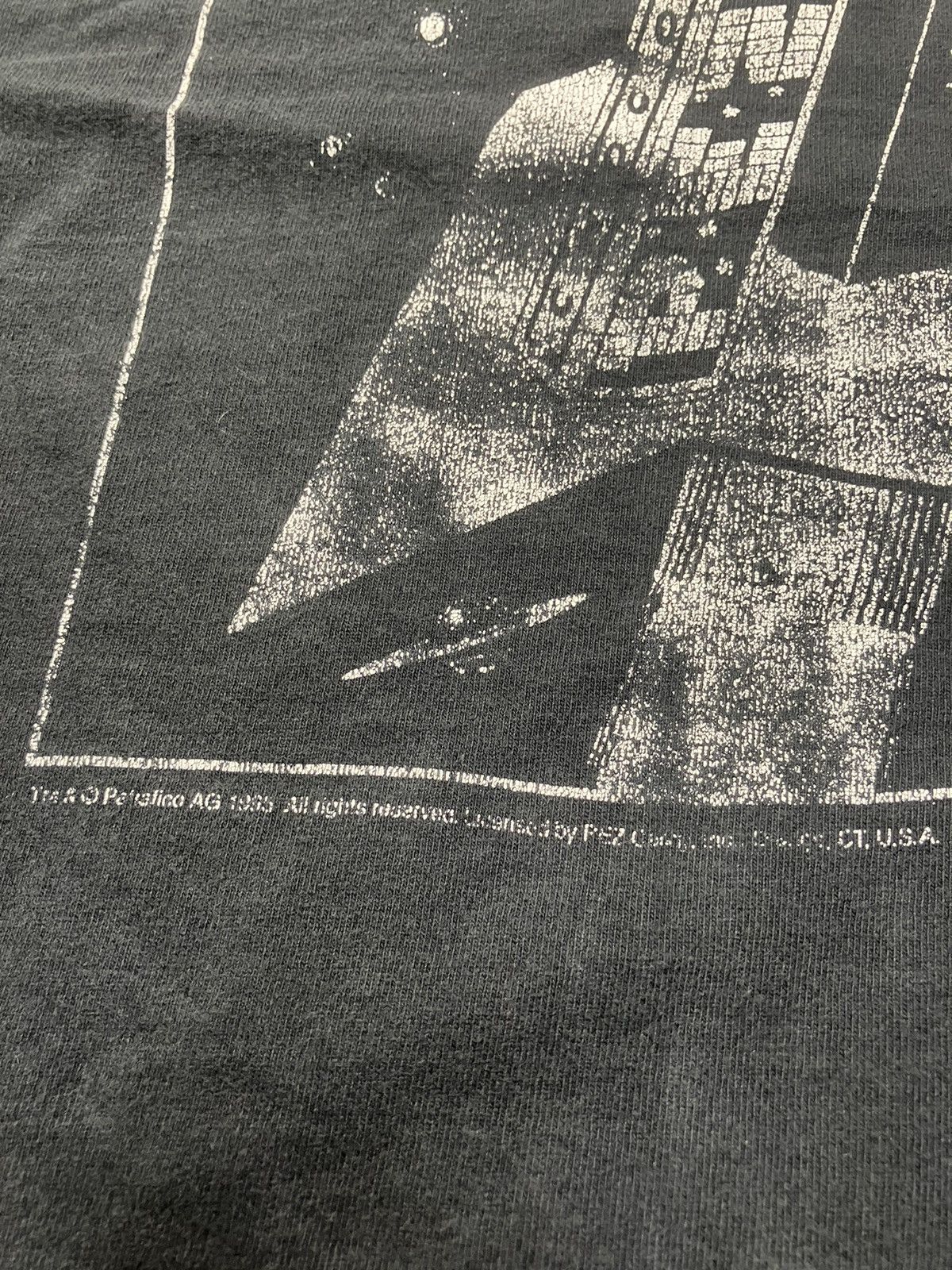 Vintage 90’s Pez Spaceman Tee Shirt Size US XL / EU 56 / 4 - 2 Thumbnail