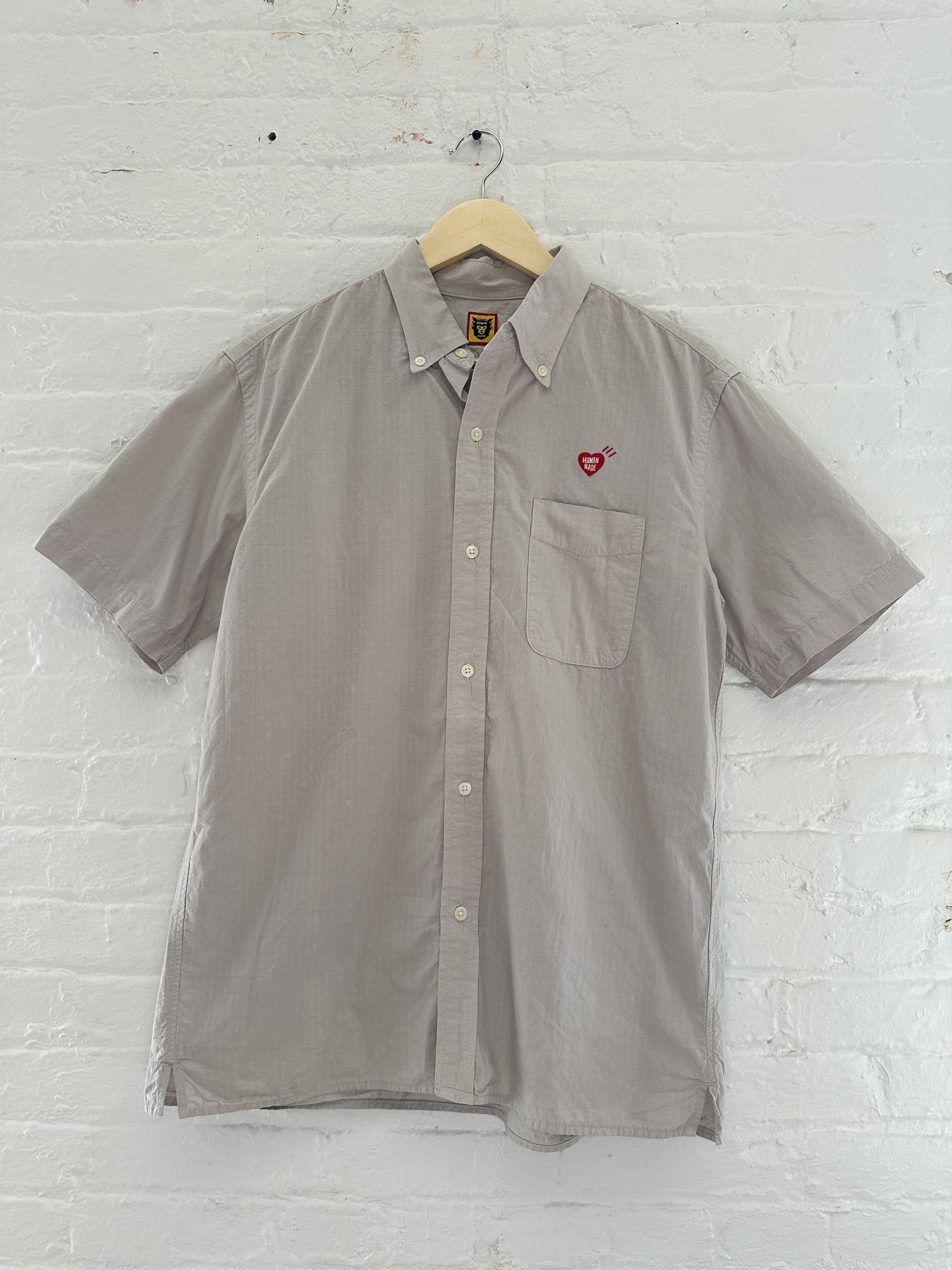 Human Made Human Made Ripstop Short Sleeve Button Up Shirt Size US M / EU 48-50 / 2 - 1 Thumbnail