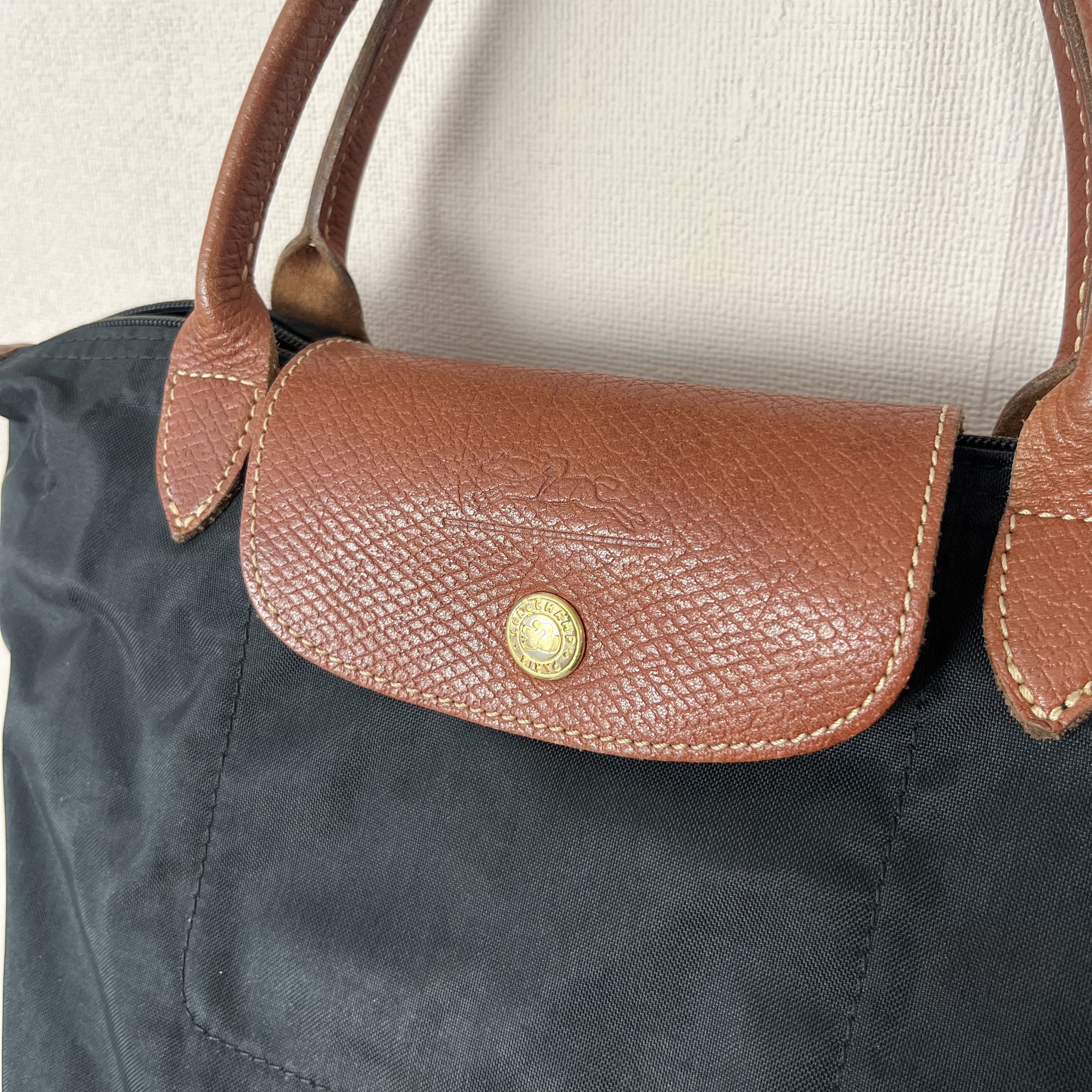 Longchamp longchamp les pliages type s modele depose Nylon Handbag Size ONE SIZE - 3 Thumbnail