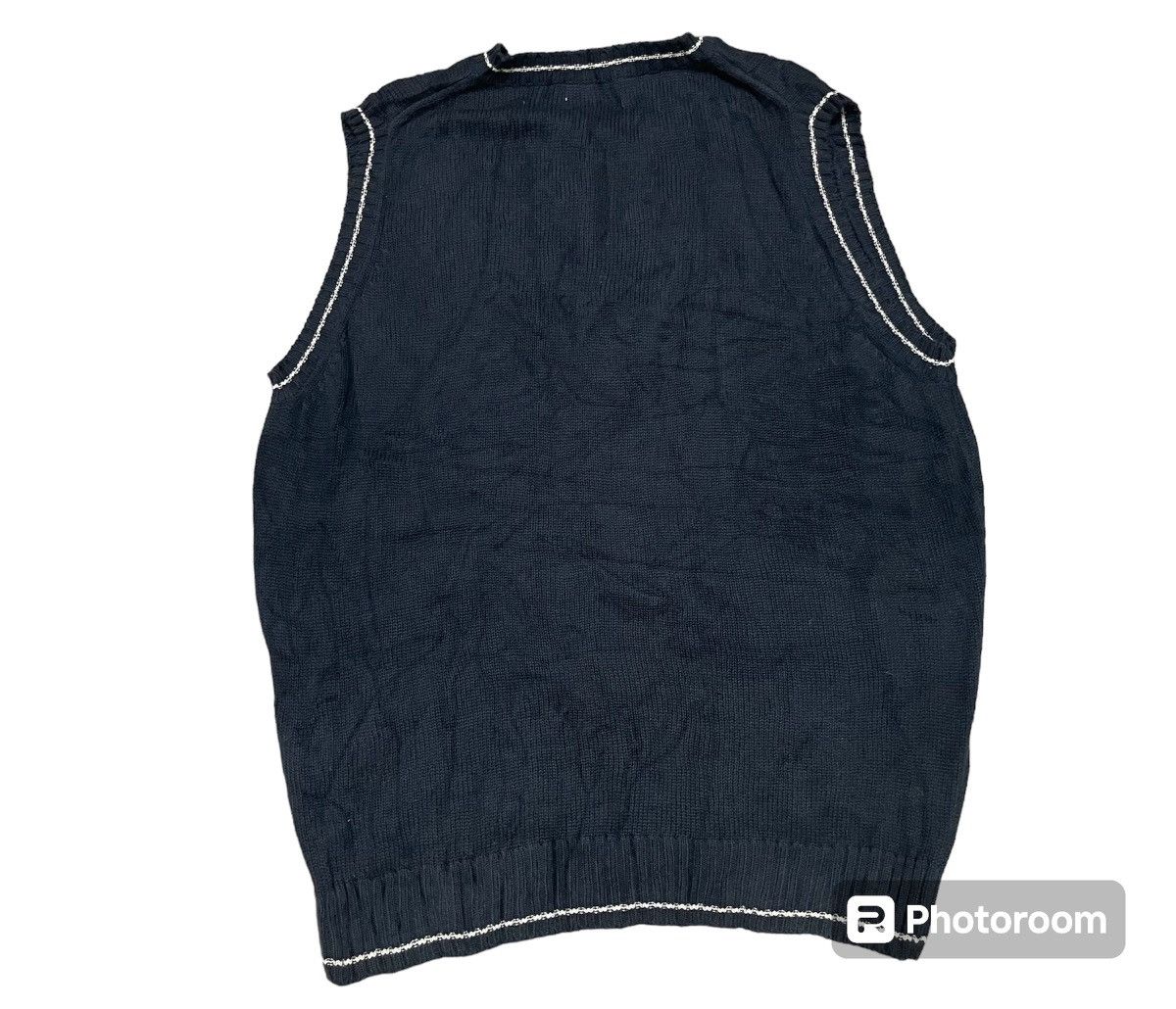 Beverly Hills Polo Club × Vintage BEVERLY HILLS POLO CLUB TANK TOP WOOL Size US L / EU 52-54 / 3 - 3 Thumbnail