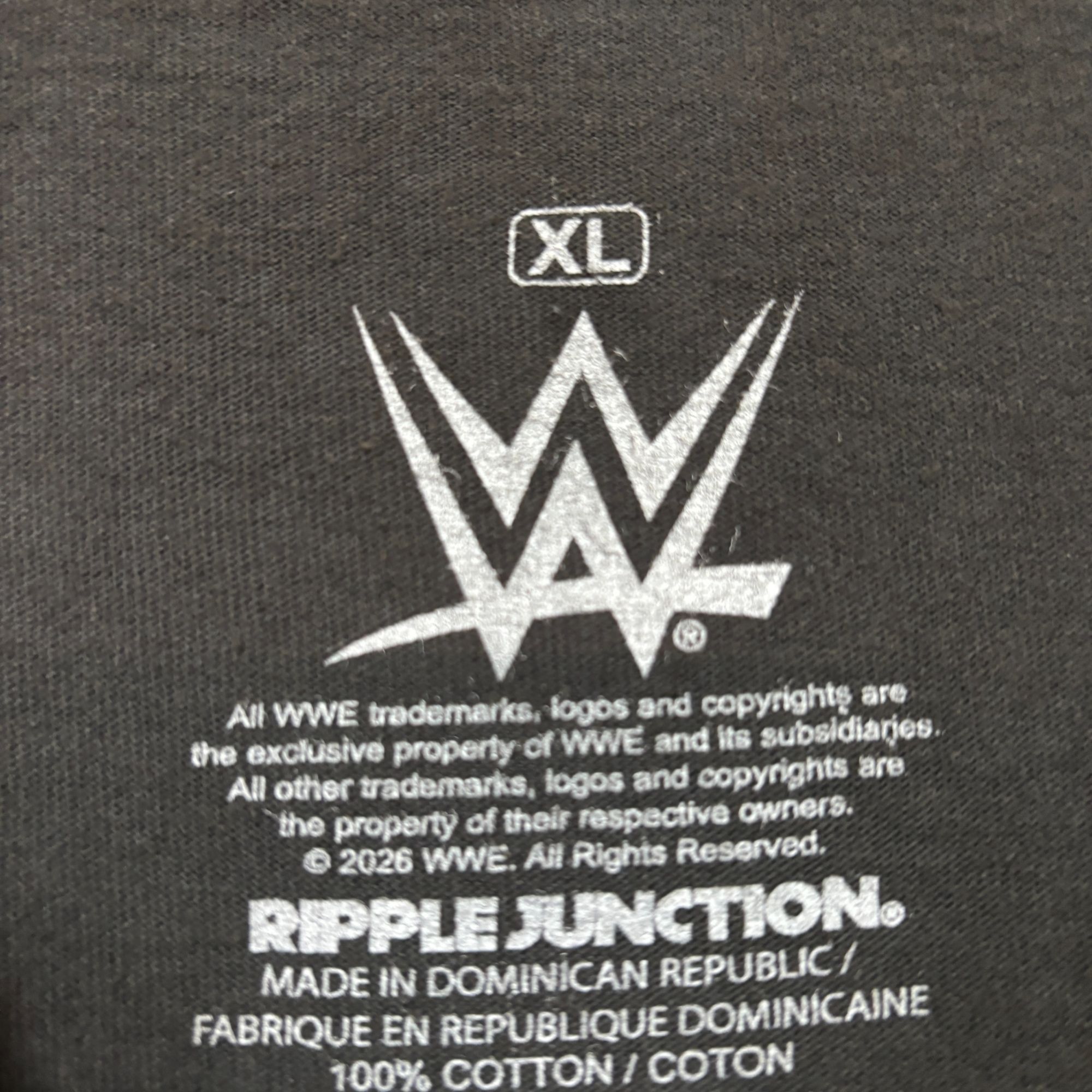 WWE CM Punk Best in the World Catchphrase WWE Superstar Tee XL Size US XL / EU 56 / 4 - 4 Thumbnail