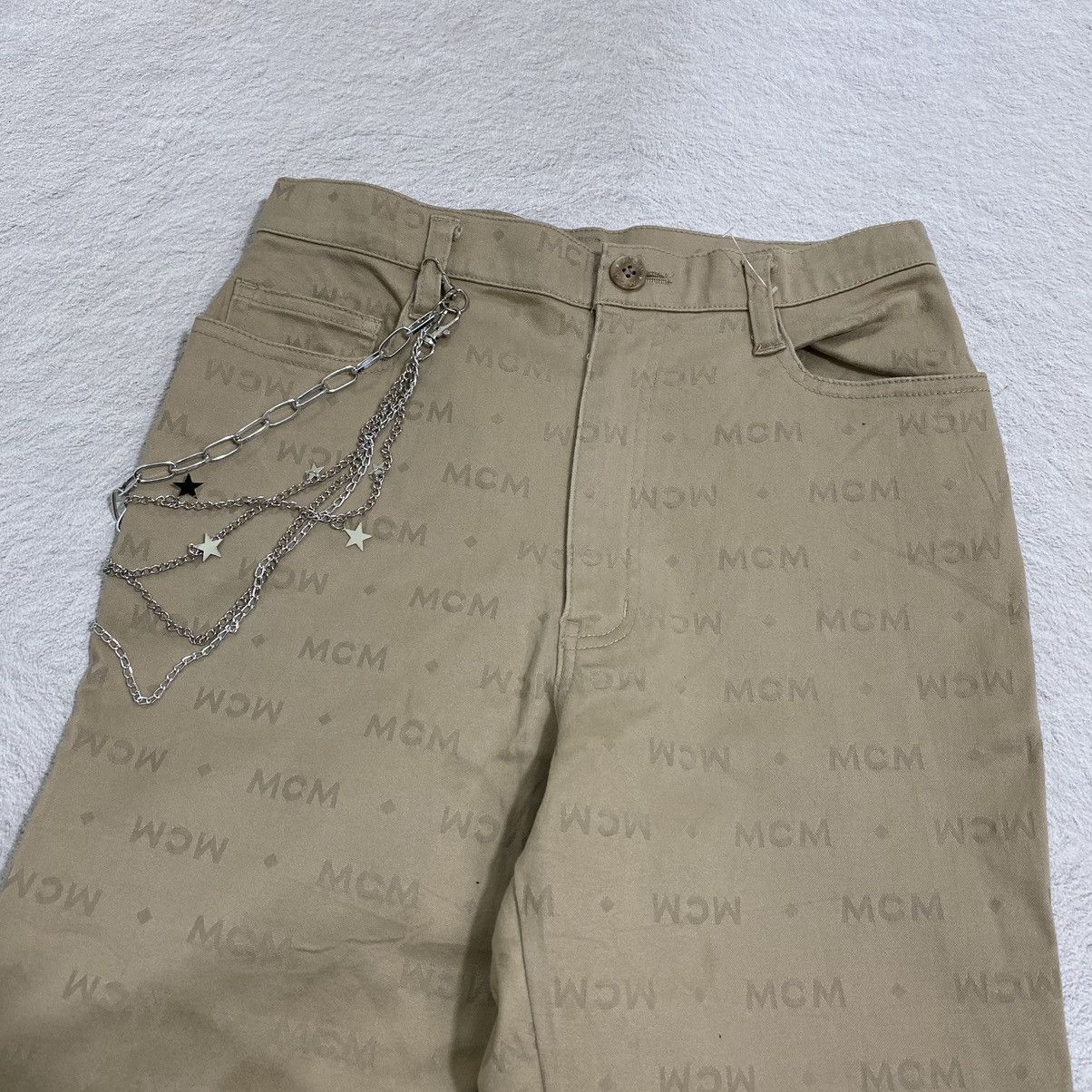 MCM × Vintage 🔥RARE🔥 Vintage MCM monogram pants Size US 30 / EU 46 - 2 Thumbnail