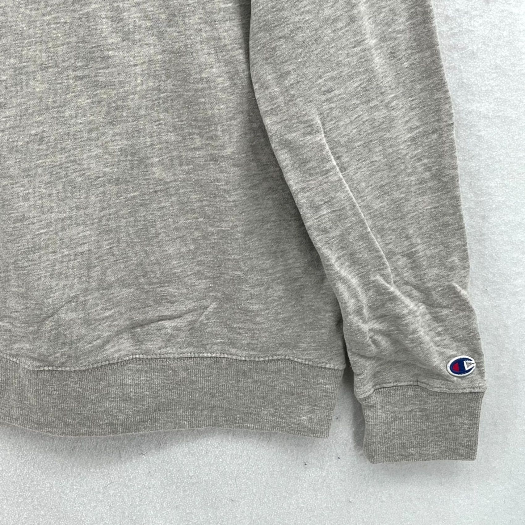 Champion Champion Lightweight Athletic Pullover Spellout Crewneck Sweater Men's Medium Gray Size US M / EU 48-50 / 2 - 4 Thumbnail