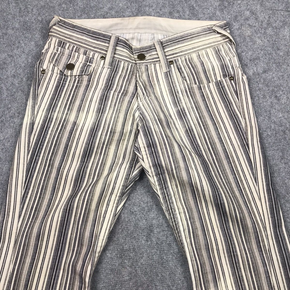 Tornado Mart FLARE BOOTCUT TORNADOMART JAPANESE CORDUROY FADED PANTS 139 Size US 29 - 5 Thumbnail