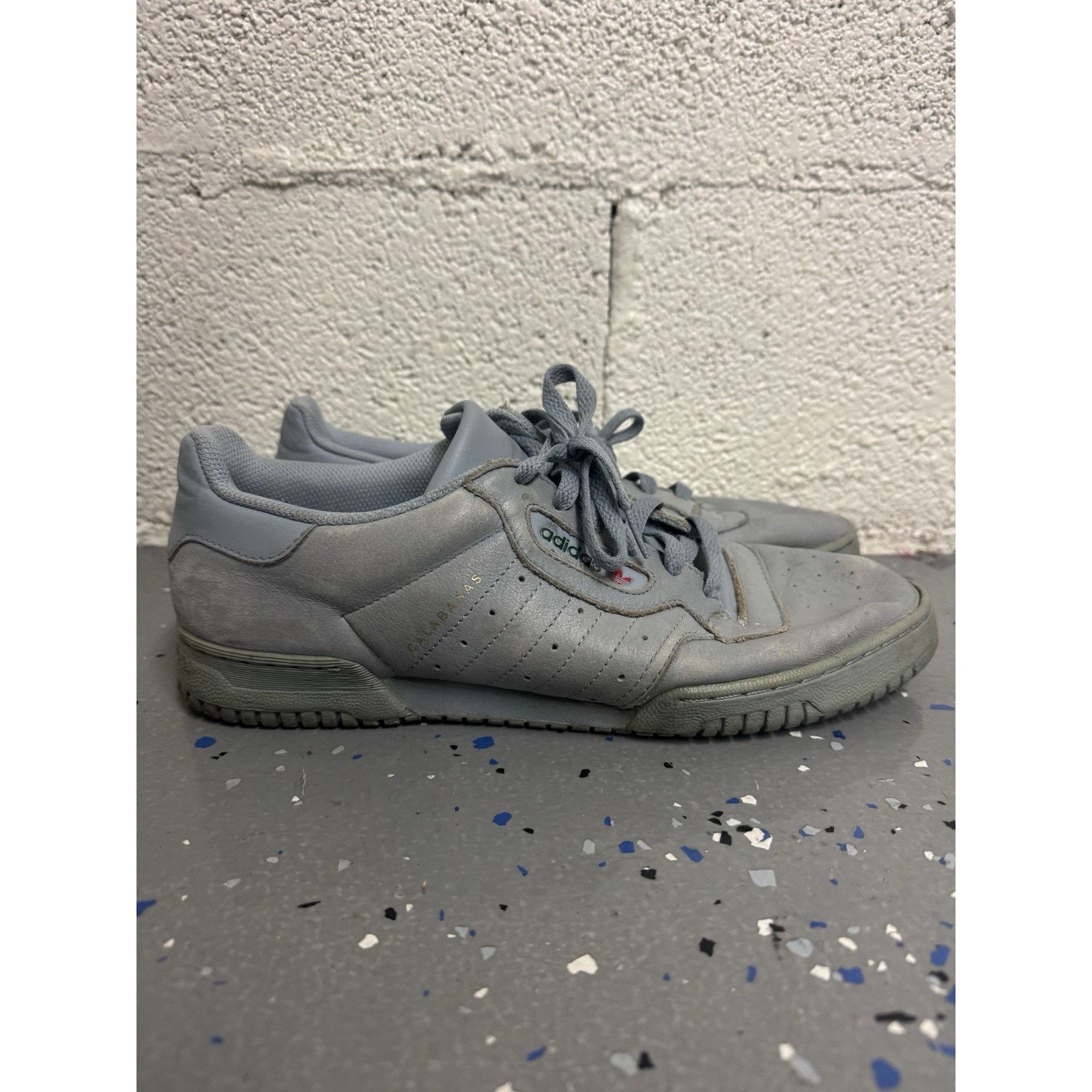 Adidas ADIDAS Yeezy PowerPhase Grey Calabasas Sneakers CG6422 Size US 11 / EU 44 - 5 Thumbnail