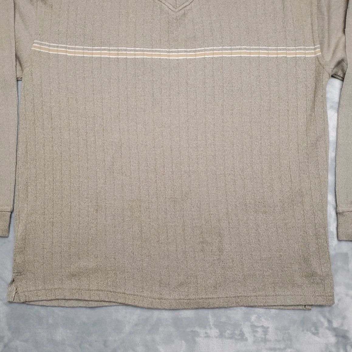 Wrangler VINTAGE Wrangler Shirt Mens Large Green Rib 47 Retro V-Neck Sweater 90s Y2K casual Mens Size US L / EU 52-54 / 3 - 2 Thumbnail