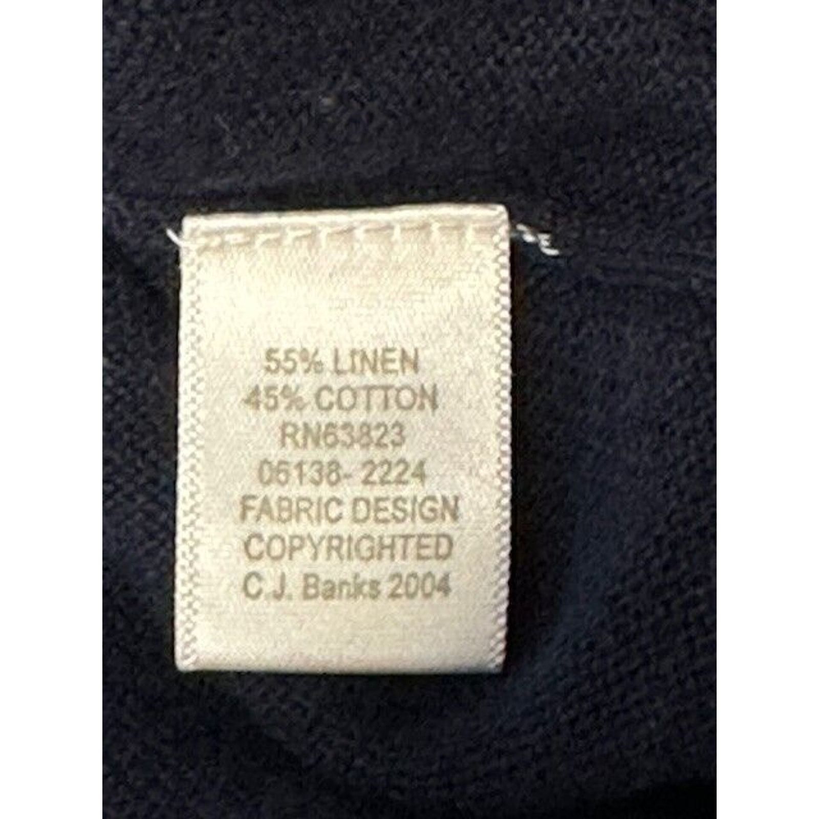 Other CJ Banks Top Plus 1X Floral Embroidery Navy Grandmacore Y2K Size XL / US 12-14 / IT 48-50 - 5 Thumbnail