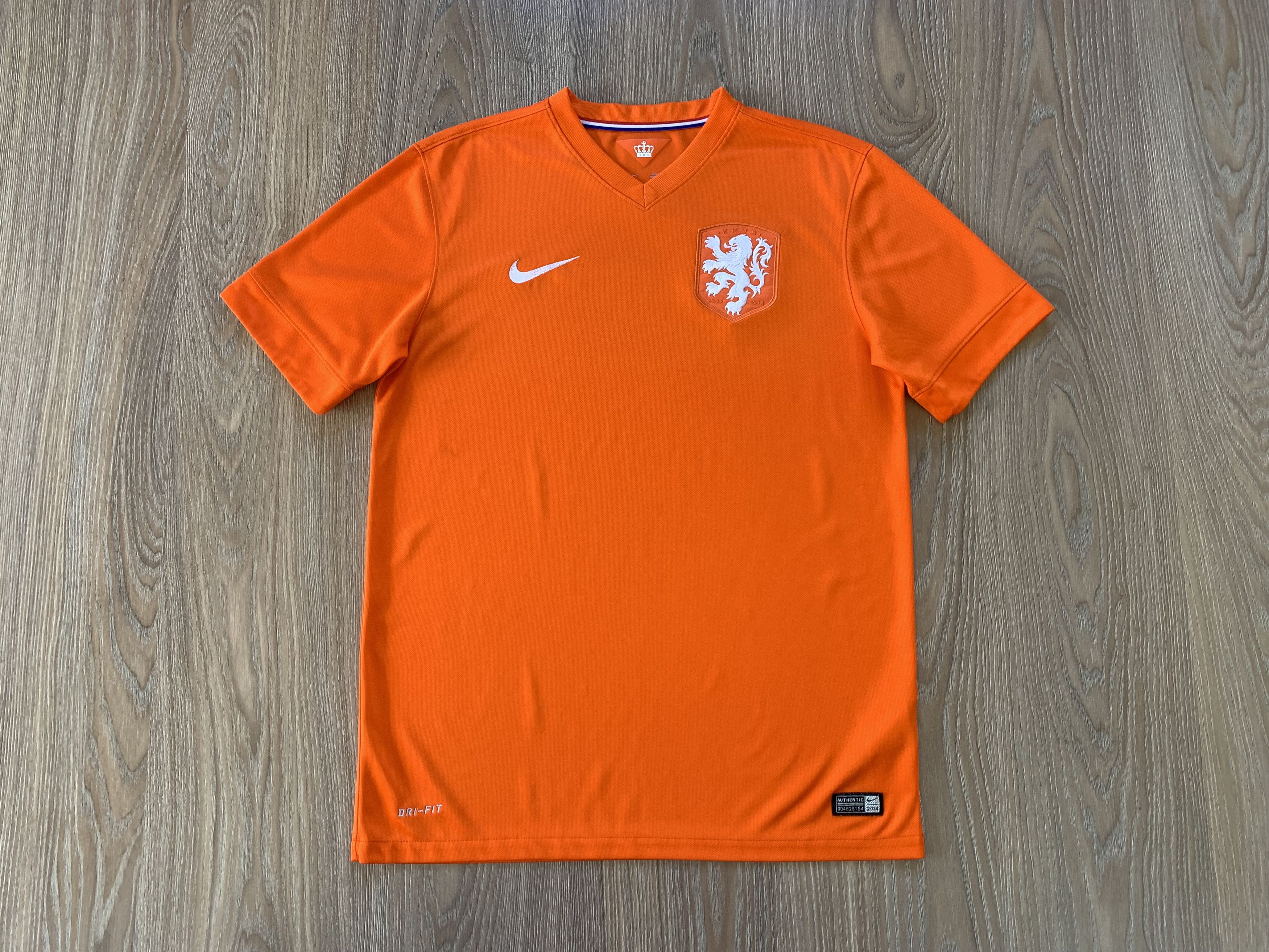 Nike Nike Netherlands Home Shirt 2014-2015 Size US M / EU 48-50 / 2 - 3 Thumbnail