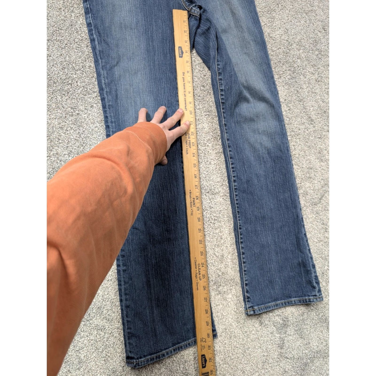 Gap VINTAGE GAP Jeans Bootcut Womens 6 Blue Mid Rise 30in 30.5in Denim Cotton Zip Pocket 1969 Est. 30 in Inseam 30.5in Size 28" / US 6 / IT 42 - 4 Thumbnail