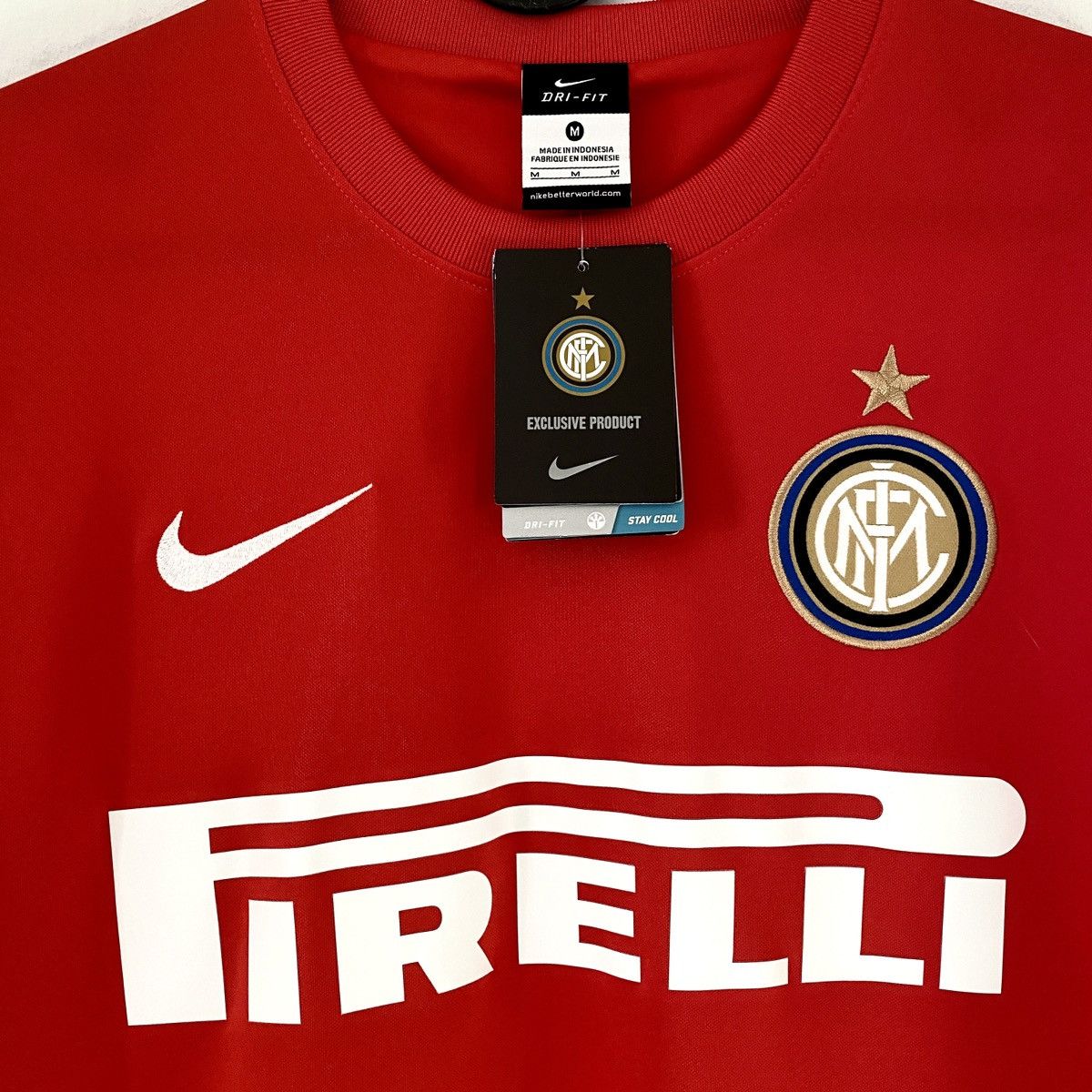 Nike × Vintage NEW 2012 2013 Inter Milan Away Kit Nike Soccer Jersey Shirt Size US M / EU 48-50 / 2 - 4 Thumbnail