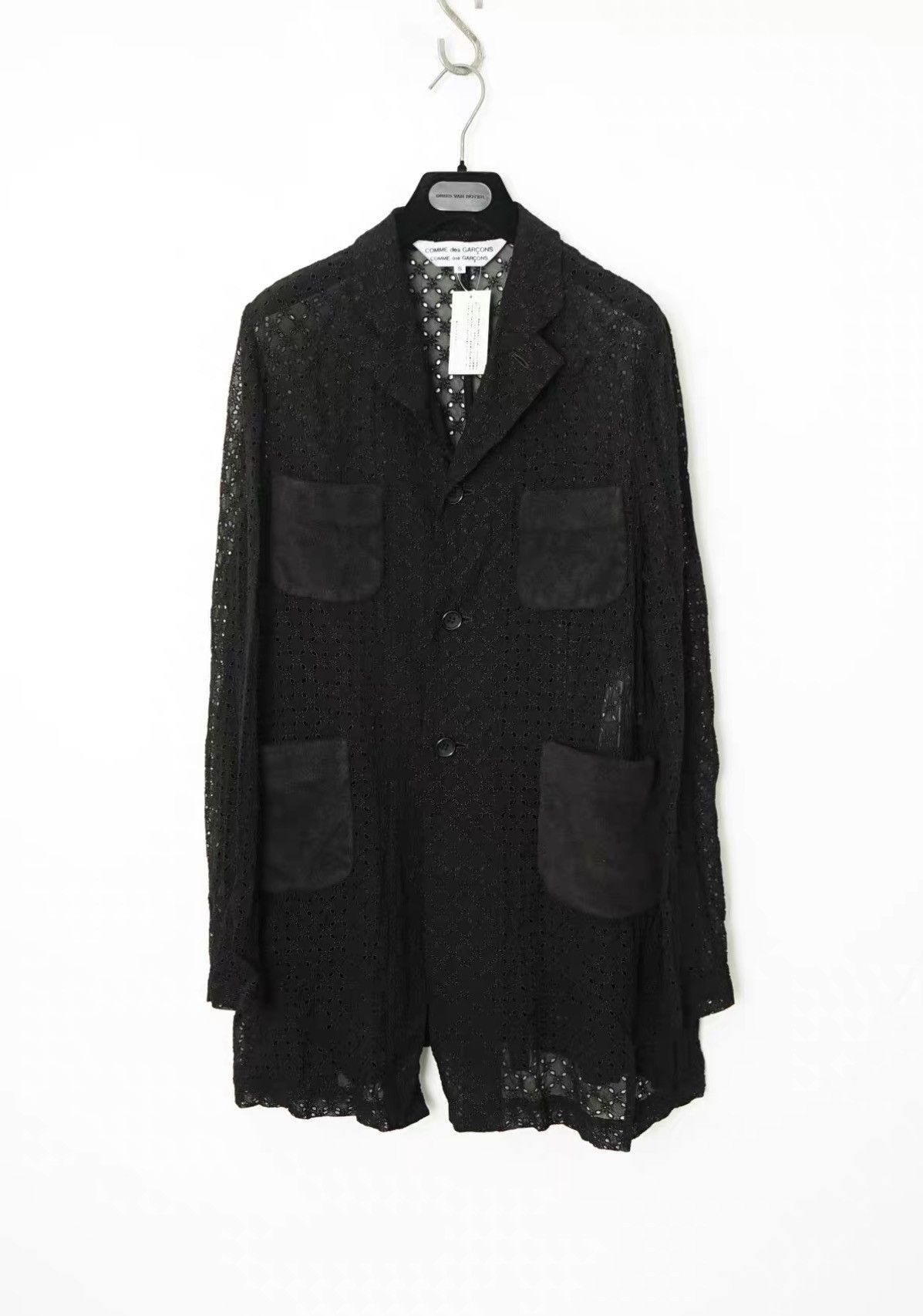Comme des Garcons Comme des Garçons Rayon Cutwork Embroidered Jacket Size US S / EU 44-46 / 1 - 1 Thumbnail