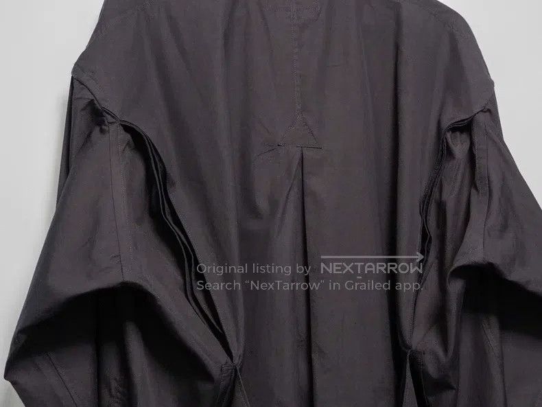 Yohji Yamamoto Yohji Yamamoto size os 1980ss pleated belted shirt Size US M / EU 48-50 / 2 - 4 Thumbnail