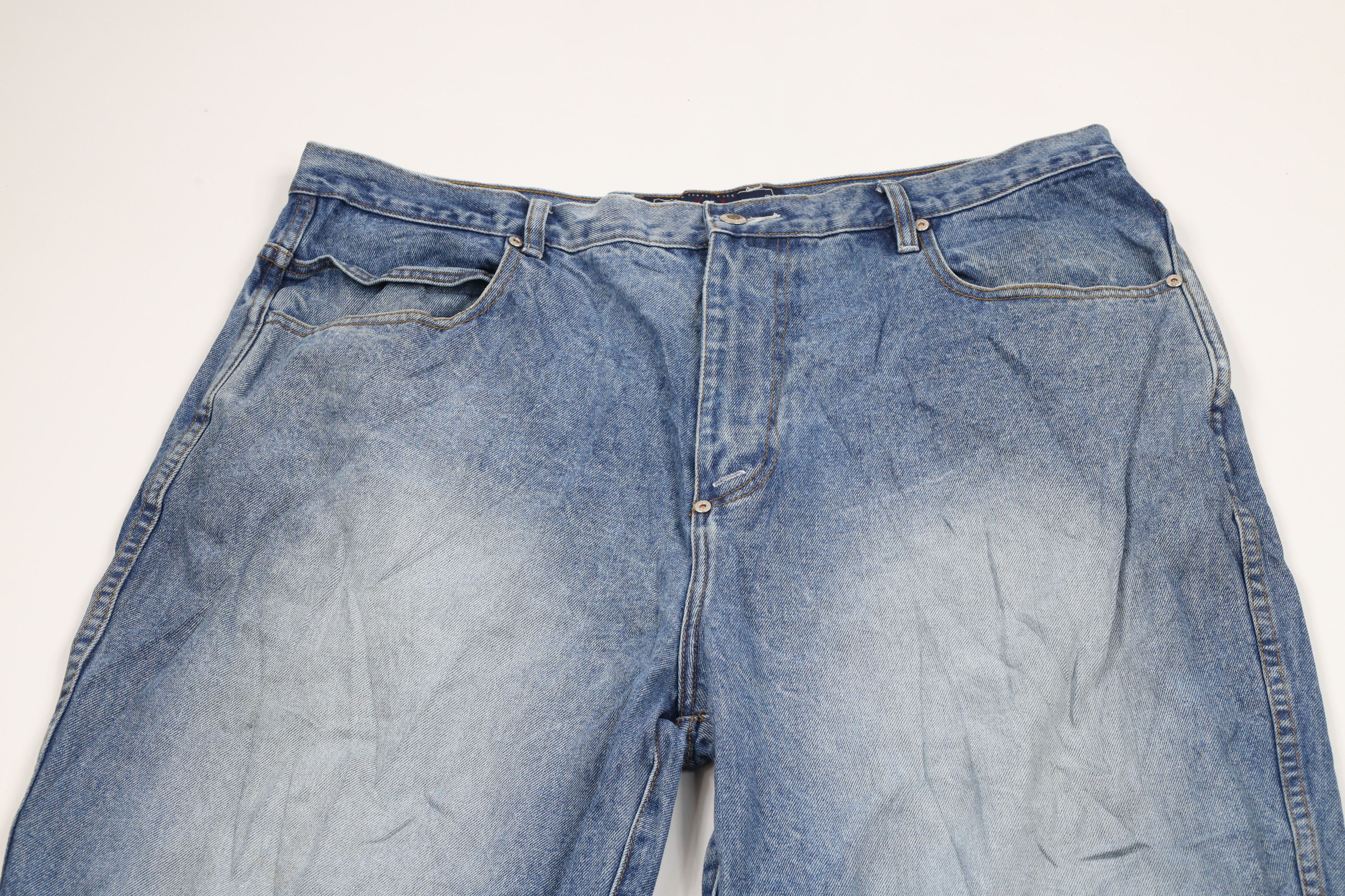 Phat Farm × Vintage Vintage Phat Farm Baggy Fit Wide Leg Denim Jeans Blue Size US 40 / EU 56 - 2 Thumbnail