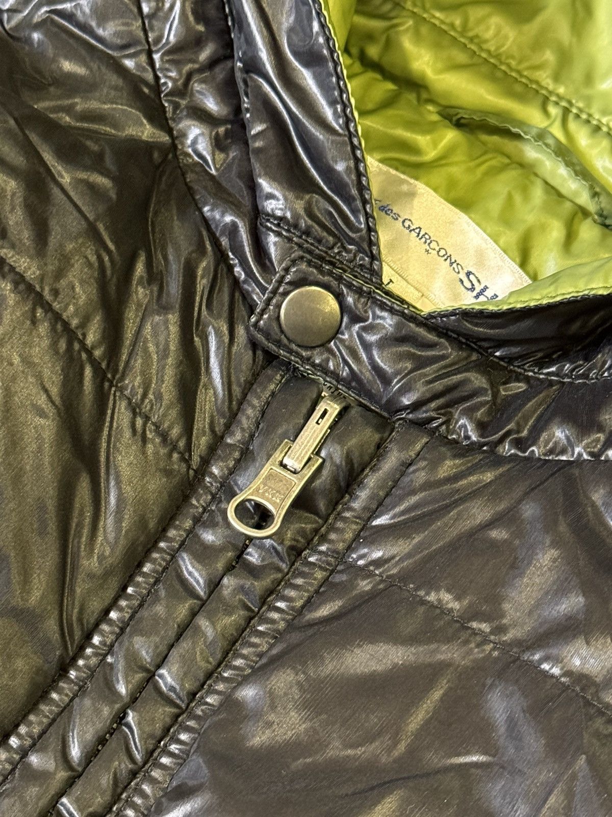 Comme des Garcons Cdg - Reversible Nylon Jacket - Black&Green Cw Size US L / EU 52-54 / 3 - 7 Thumbnail