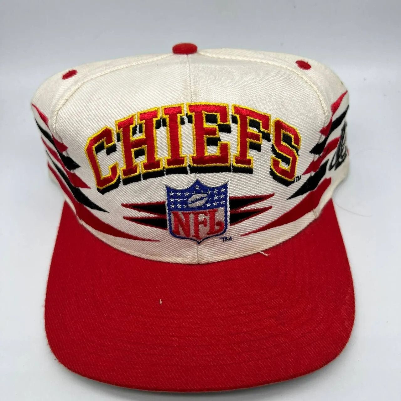 Logo Athletic Vintage Kansas City Chiefs Diamond Cut Dcut Hat Snapback ...