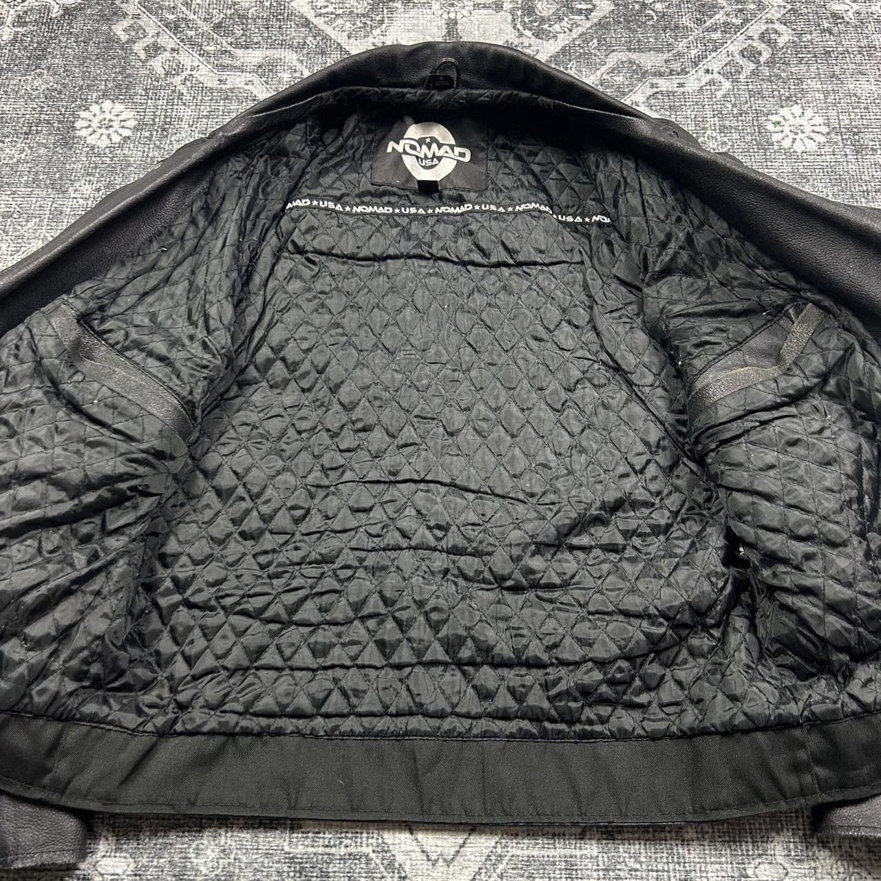 Nomad Nomad Small Black leather biker jacket Size US S / EU 44-46 / 1 - 3 Thumbnail