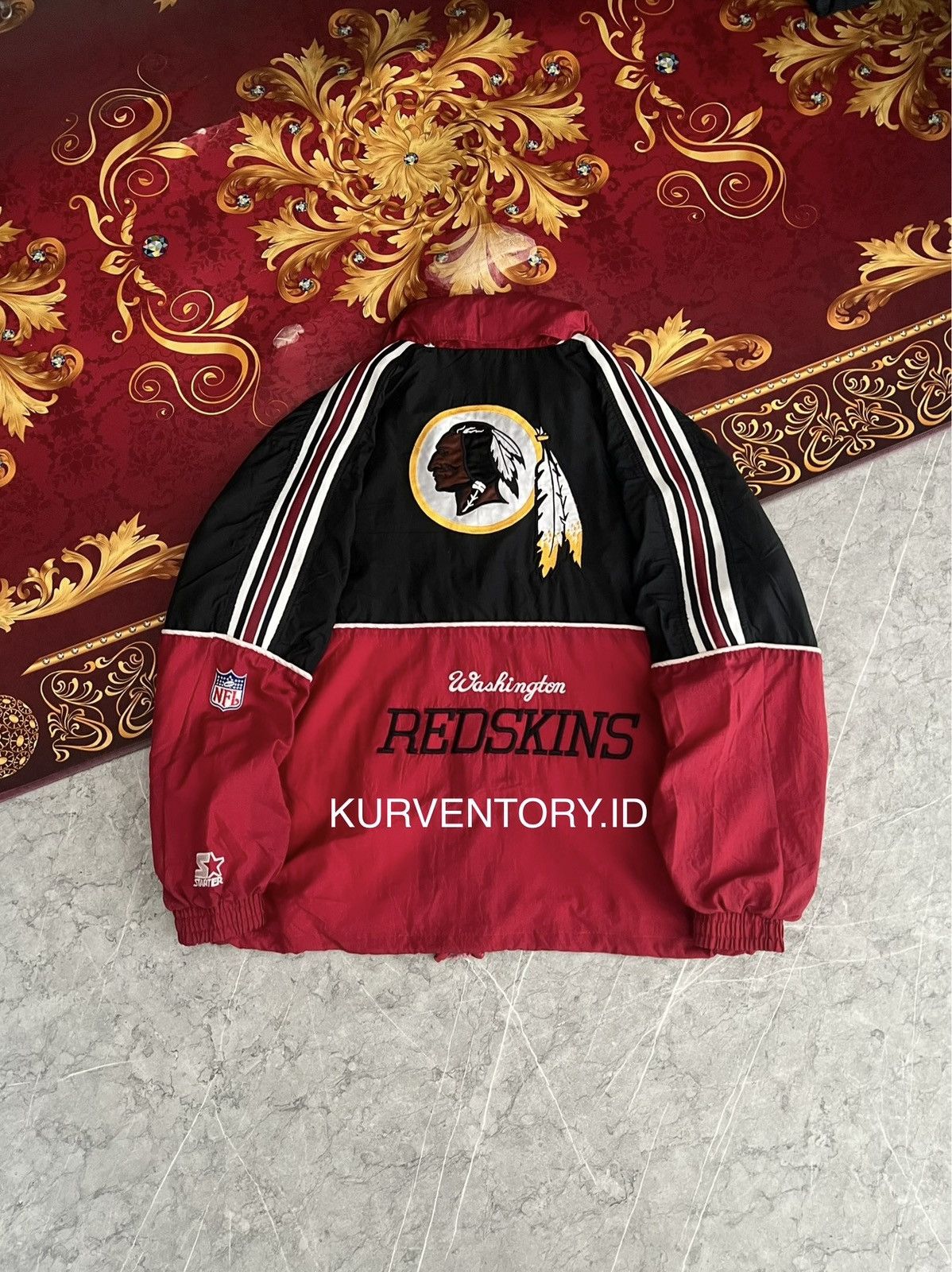Starter (SOLD OUT) Starter Pro Line NFL Washington Redskins Jacket Size US XL / EU 56 / 4 - 1 Thumbnail