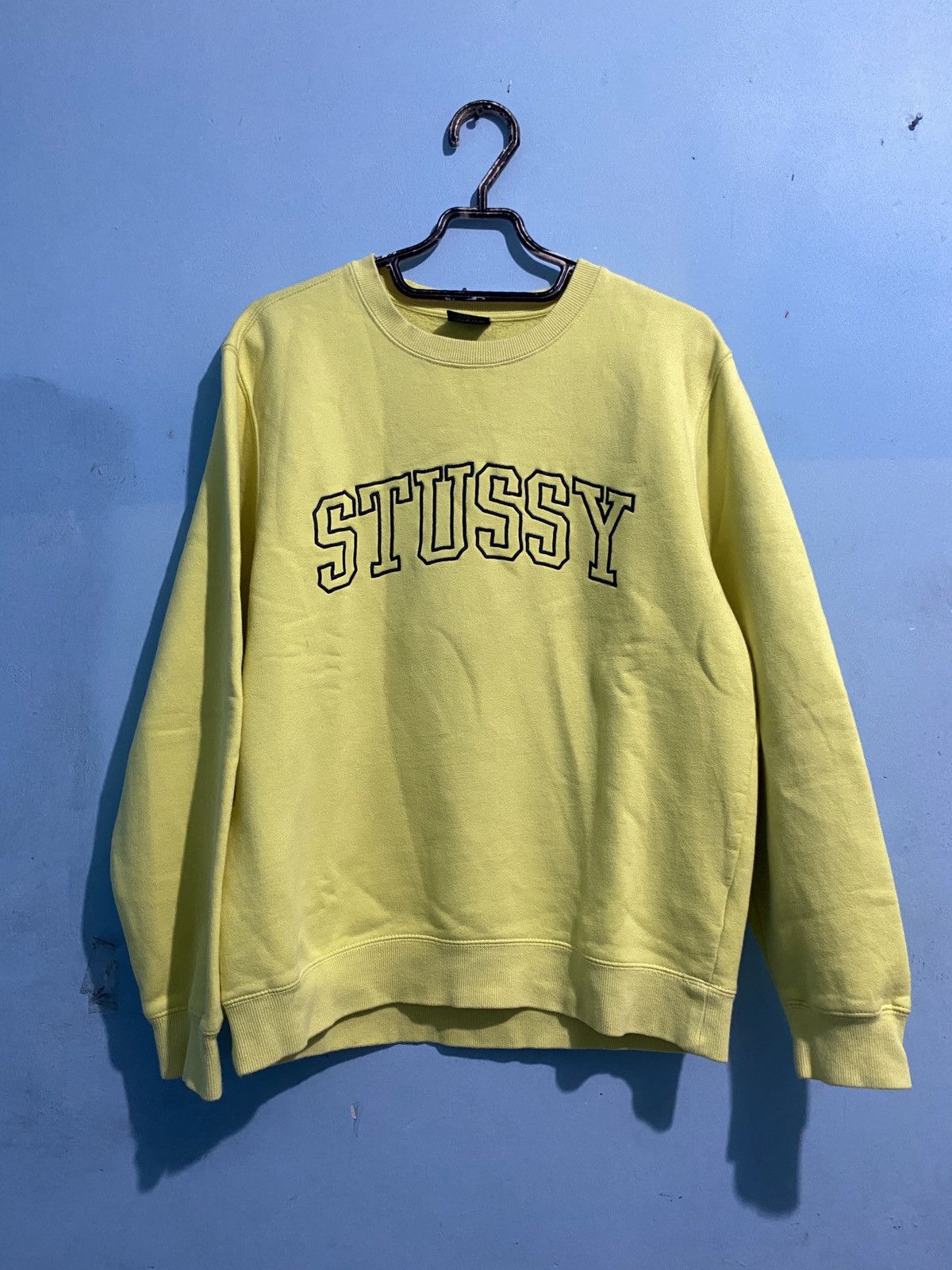 Stussy Vintage Stussy Spellout Boxy Sweatshirt Size US S / EU 44-46 / 1 - 1 Thumbnail